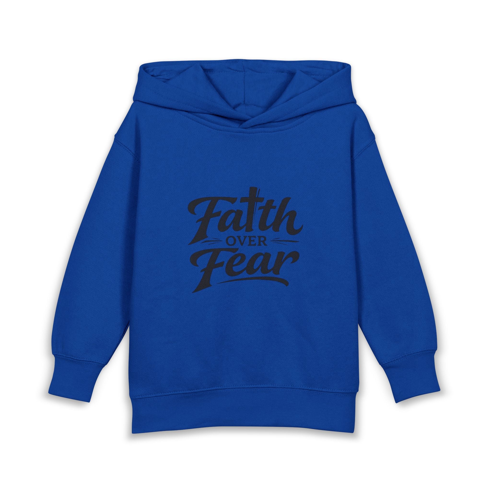 Faith Over Fear Toddler Hoodie