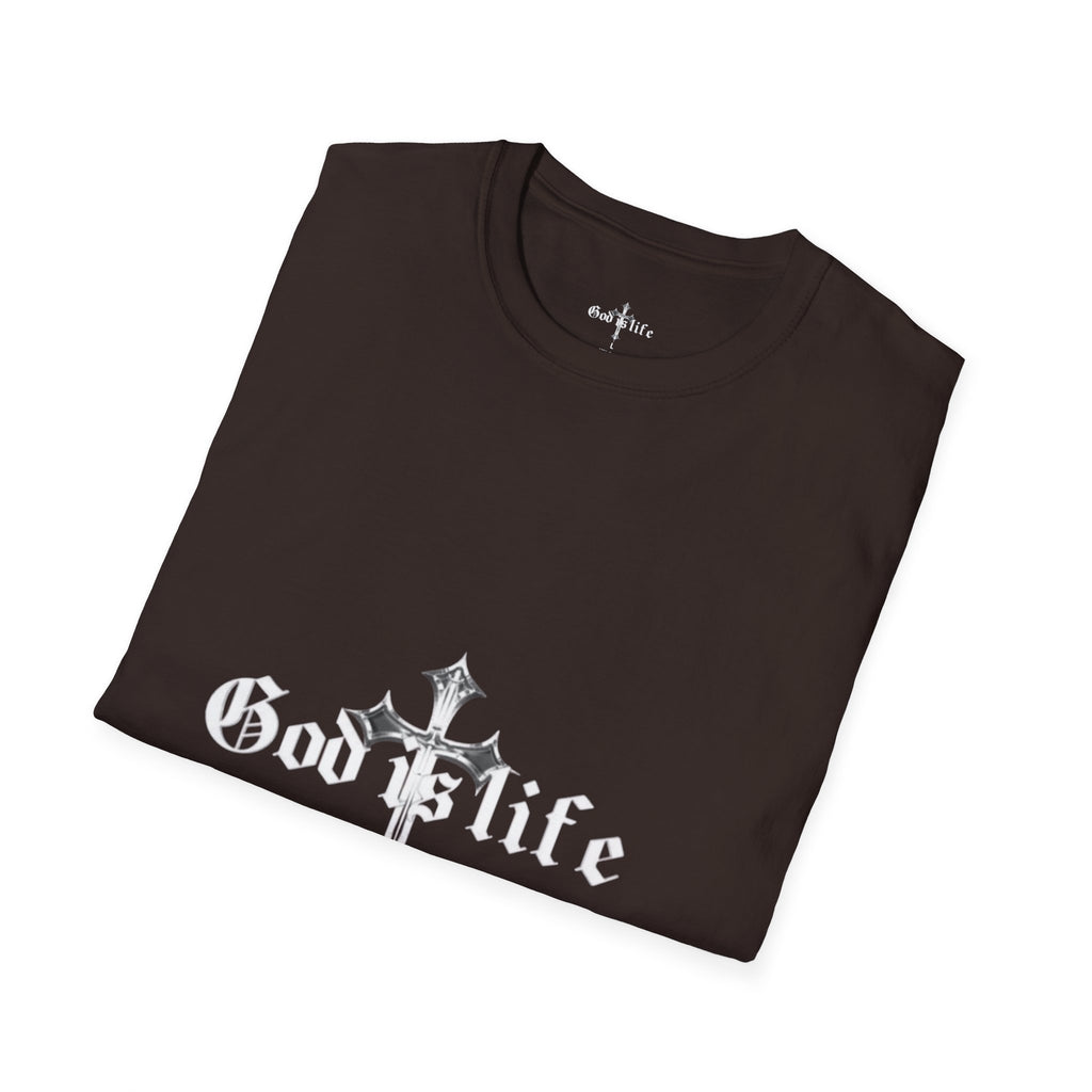 T-Shirt — Minimal Diamond Cross Graphic Tee