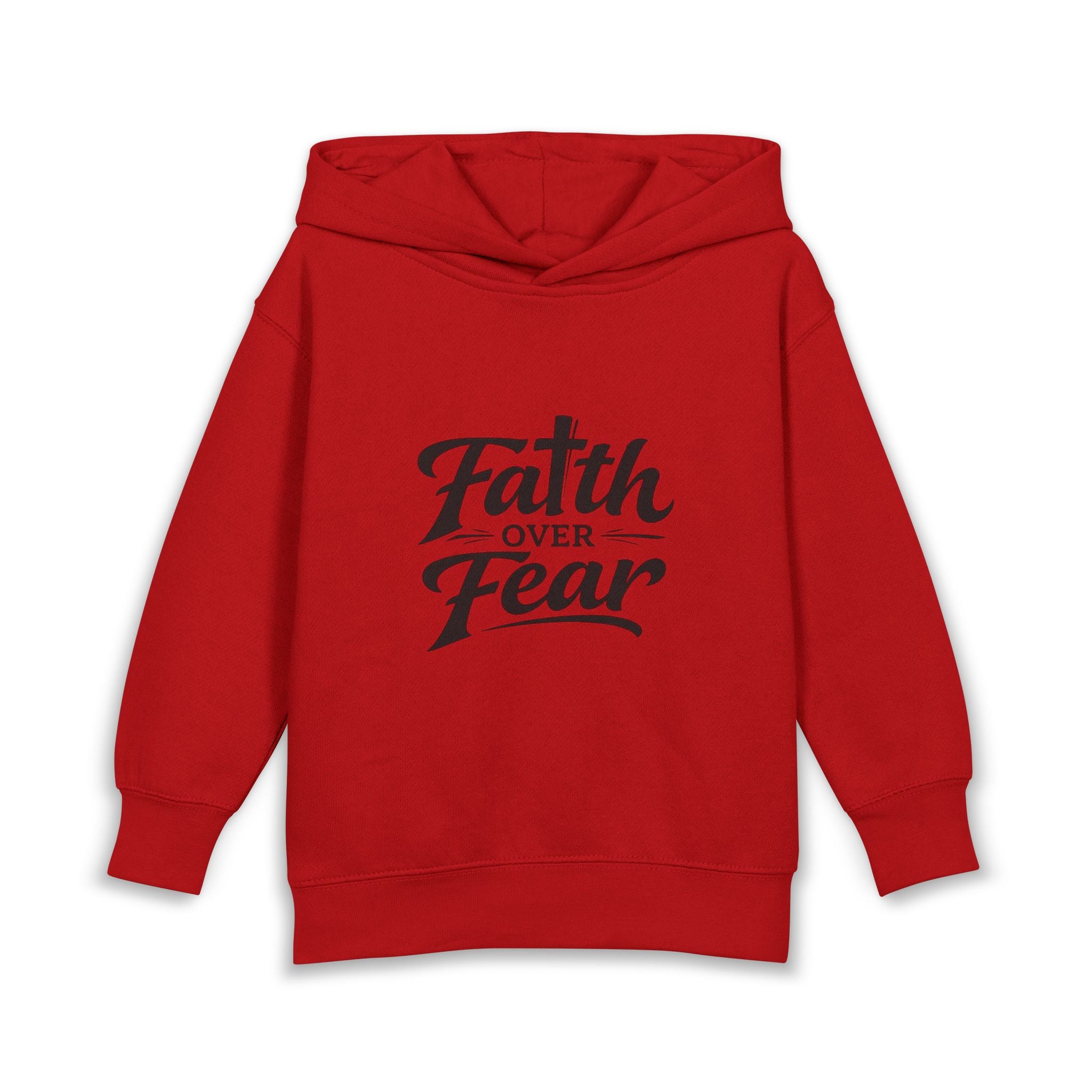 Faith Over Fear Toddler Hoodie