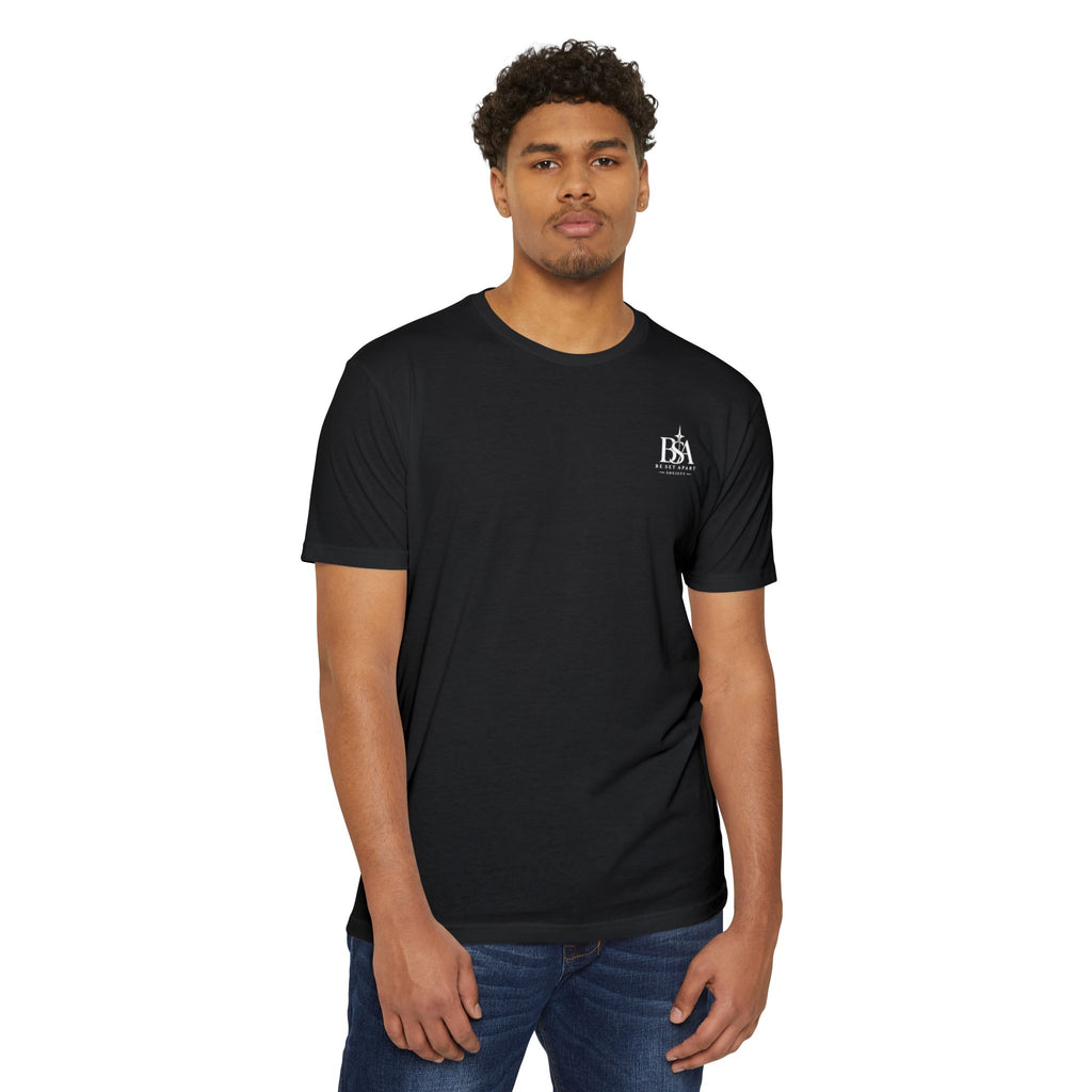 Faith Graphic T-Shirt — Retro Gothic Jesus Design