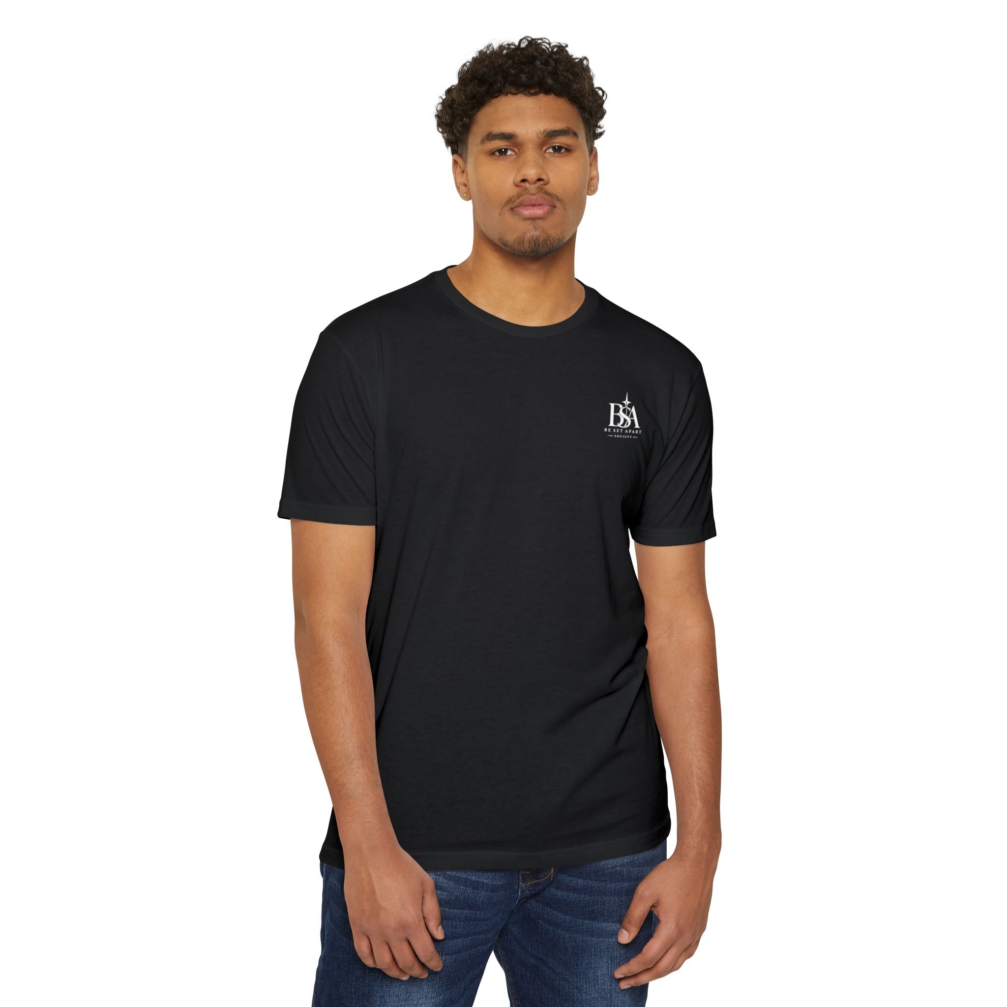 Faith Graphic T-Shirt — Retro Gothic Jesus Design