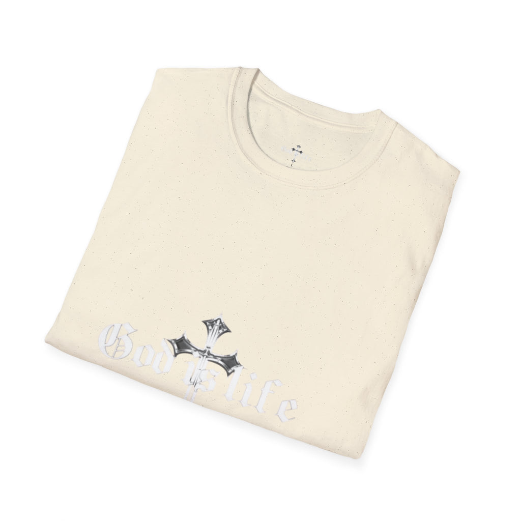 T-Shirt — Minimal Diamond Cross Graphic Tee