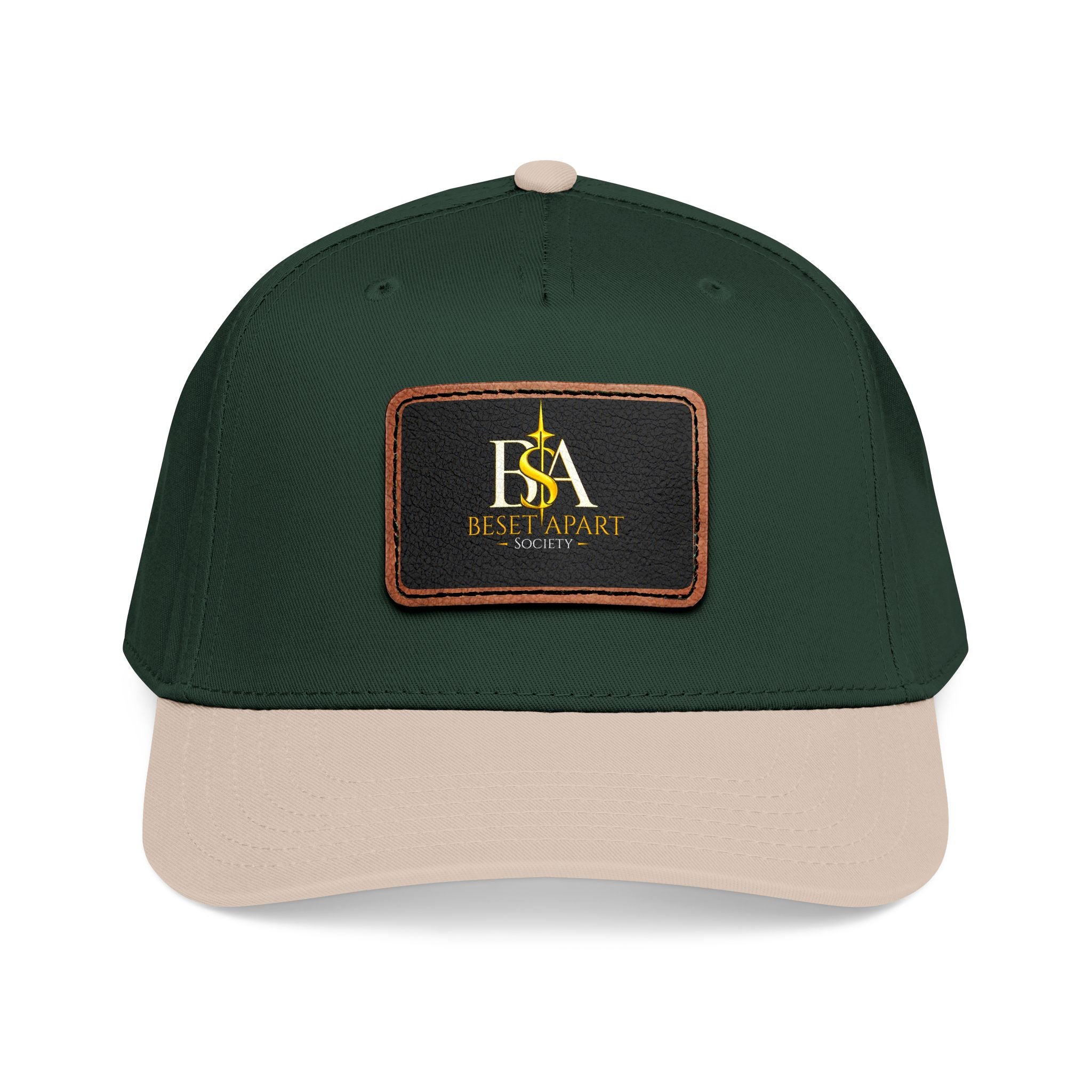 BSA leather Patch Cap