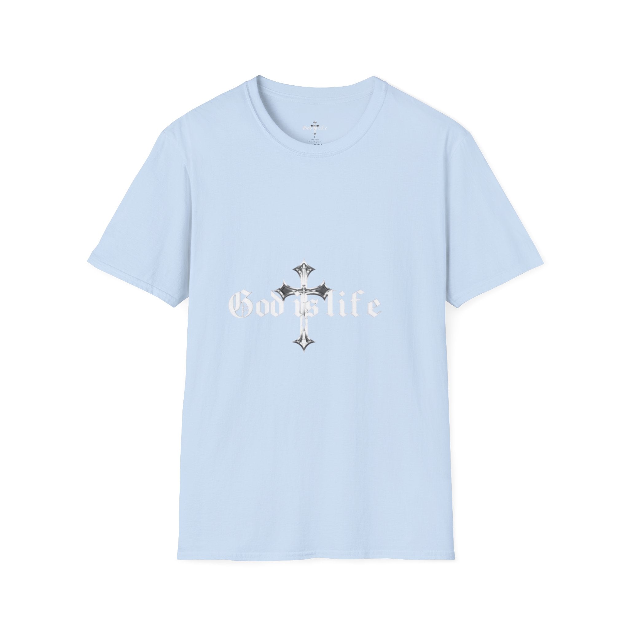 T-Shirt — Minimal Diamond Cross Graphic Tee