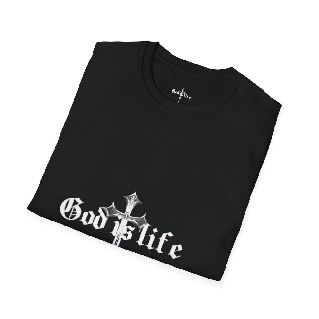 T-Shirt — Minimal Diamond Cross Graphic Tee