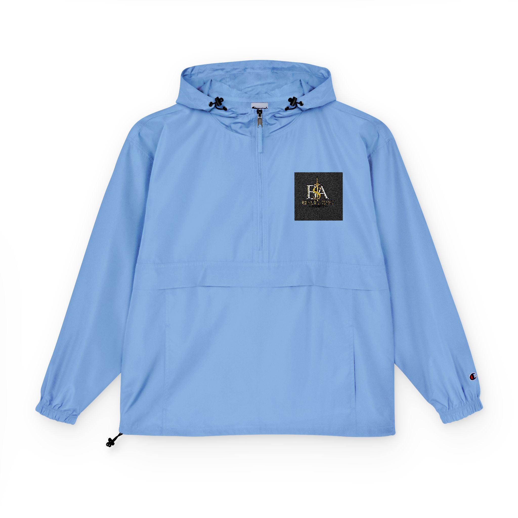 Yellow Anorak Jacket with Floral Patch