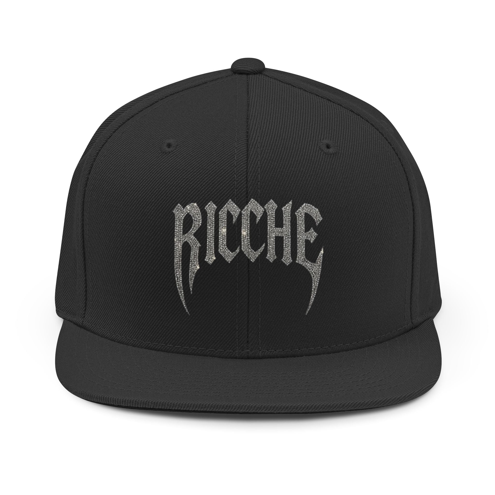 Ricche Gothic Snapback Hat