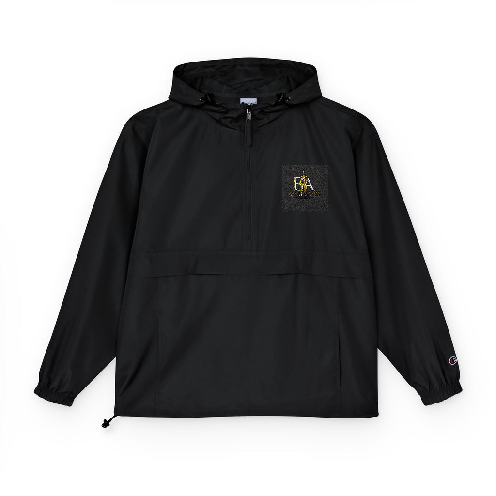 Yellow Anorak Jacket with Floral Patch