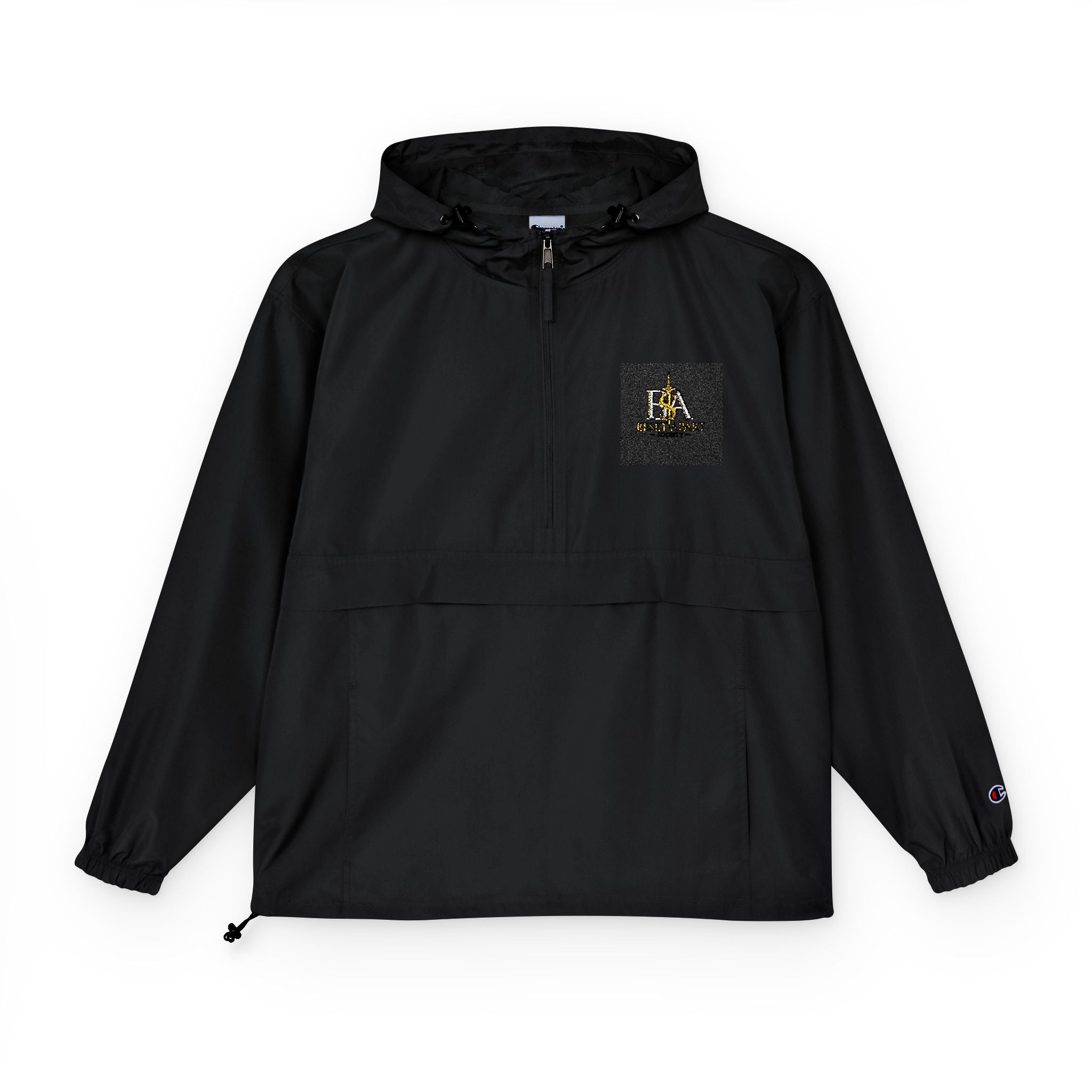 Yellow Anorak Jacket with Floral Patch