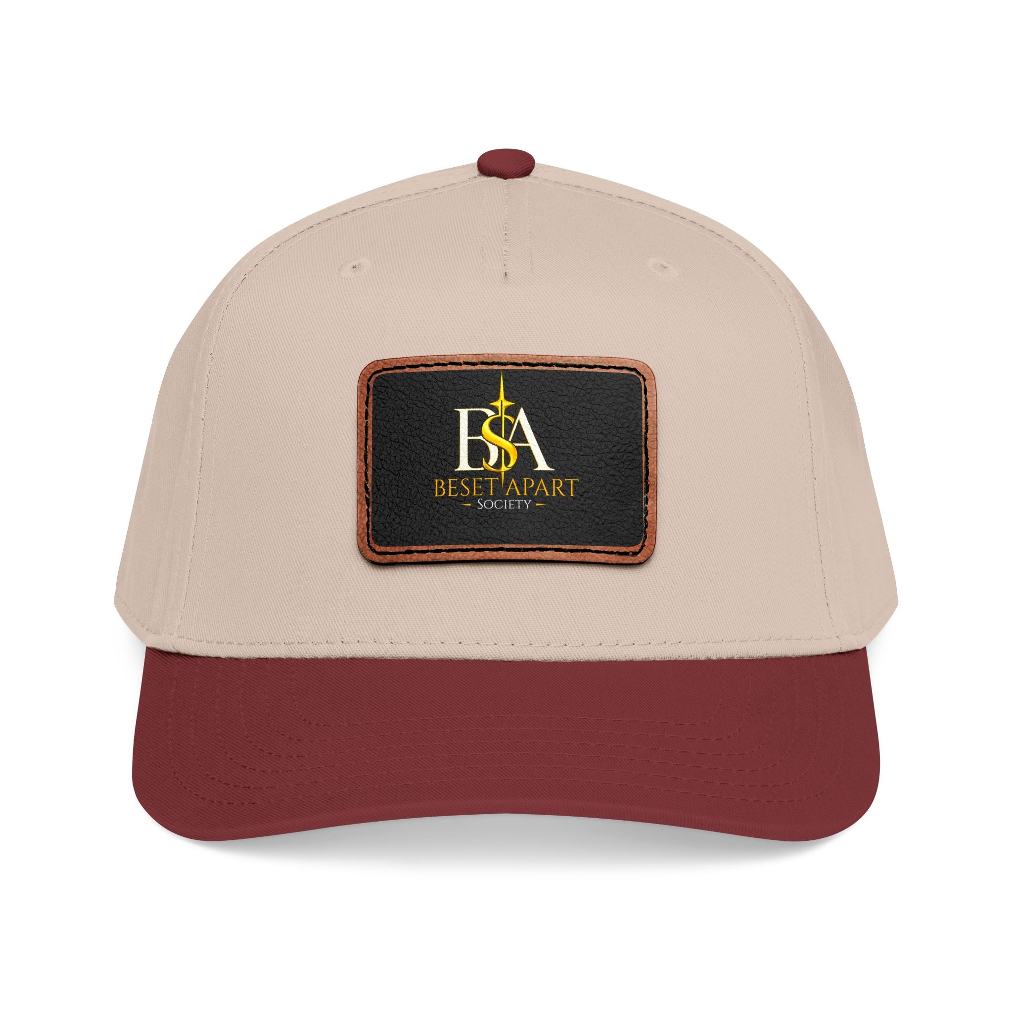 BSA leather Patch Cap