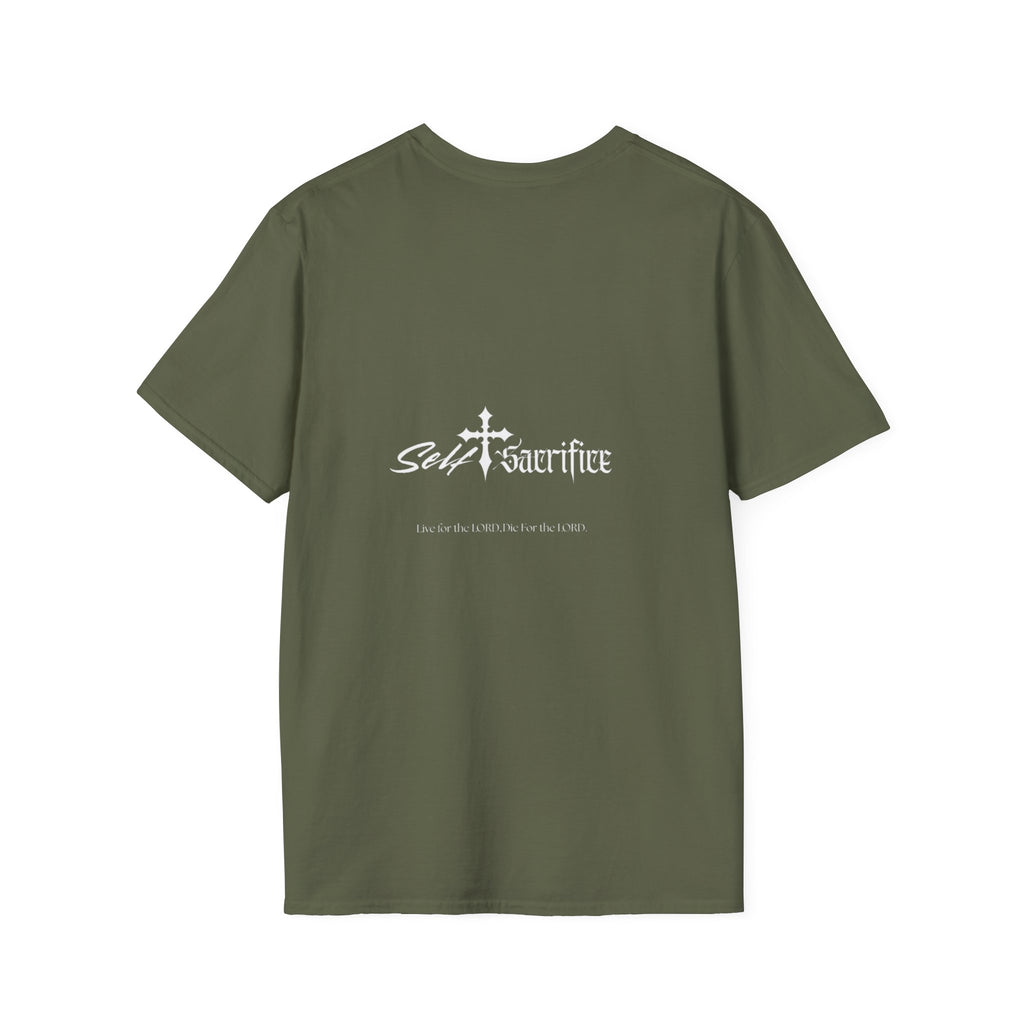 T-Shirt — Minimal Diamond Cross Graphic Tee