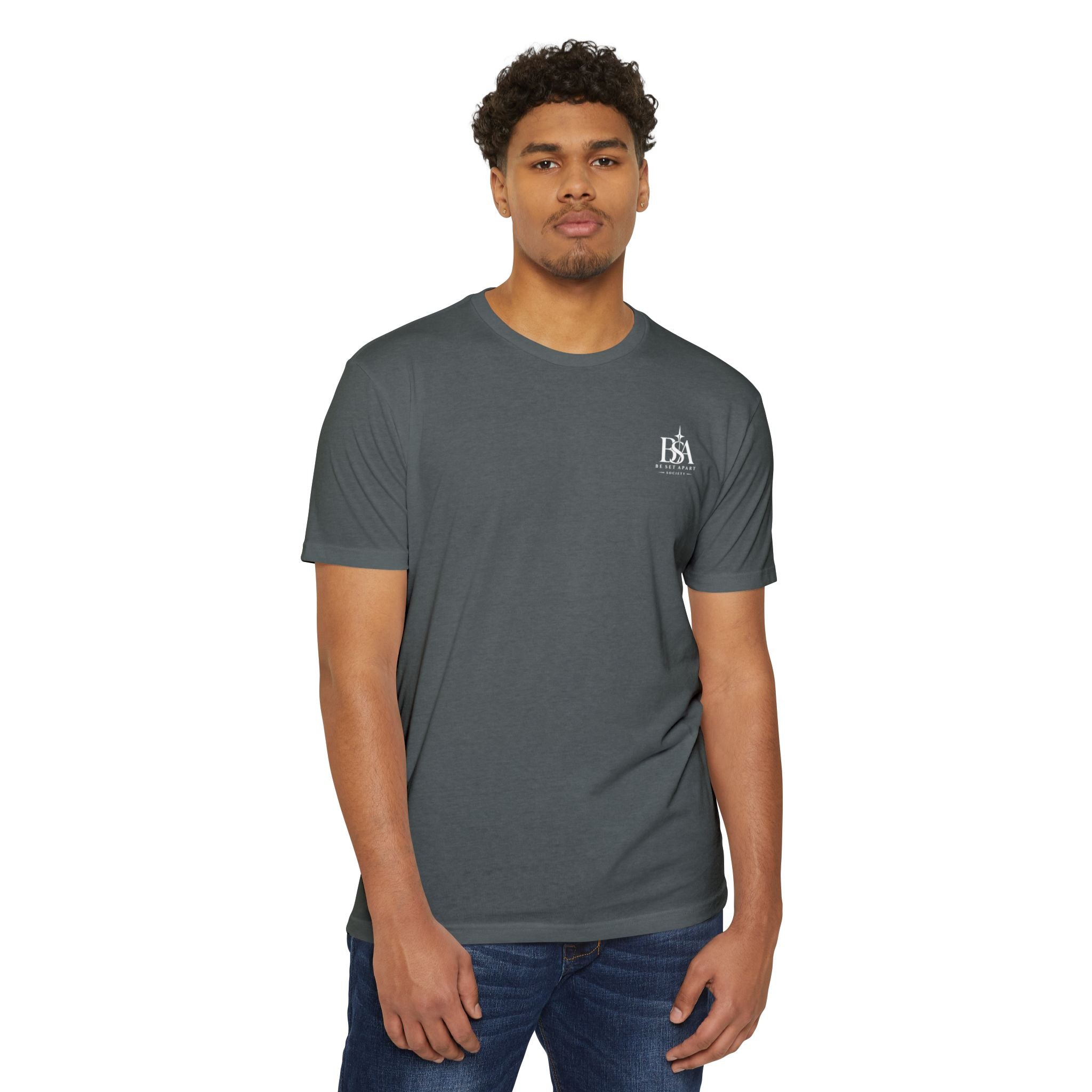 Faith Graphic T-Shirt — Retro Gothic Jesus Design
