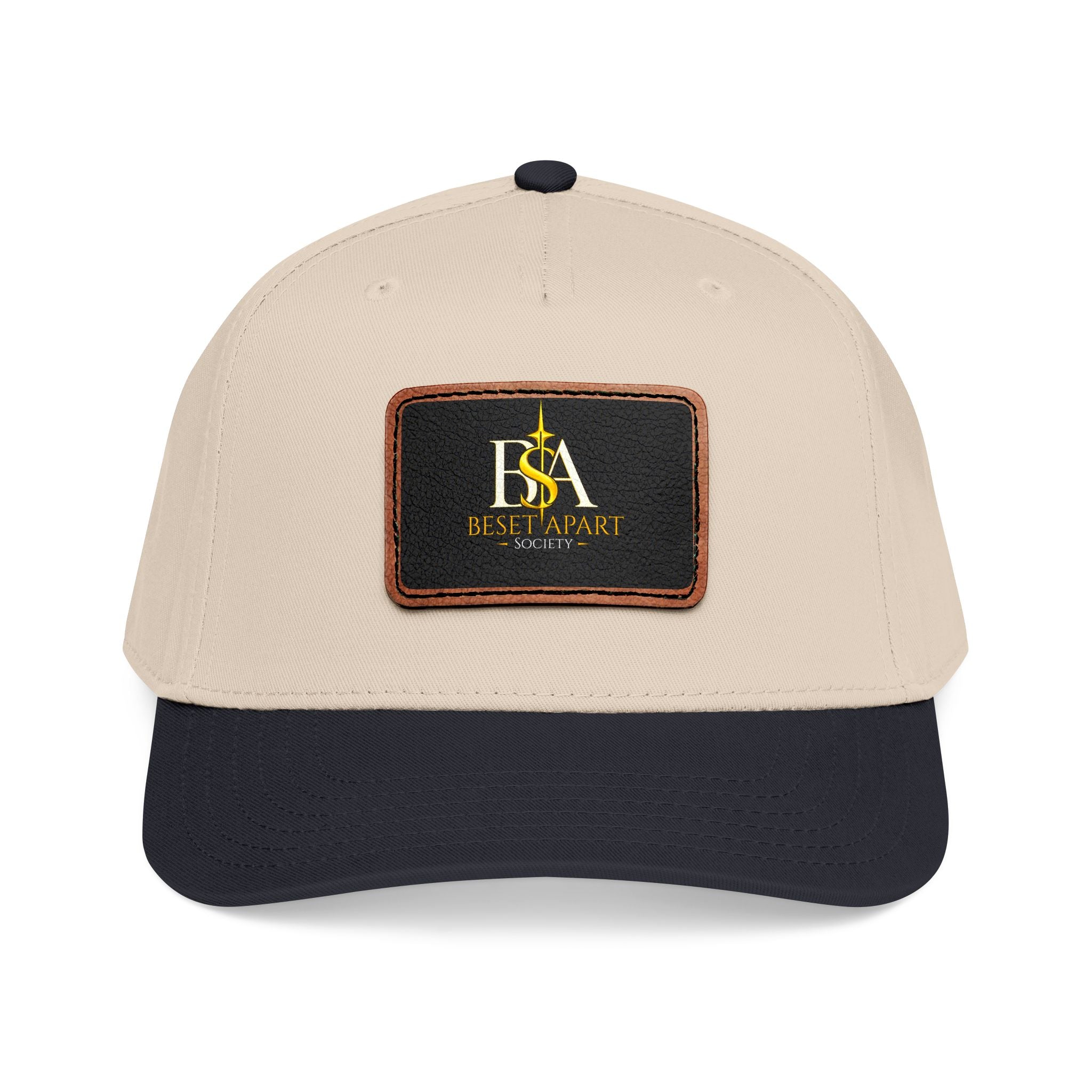 BSA leather Patch Cap