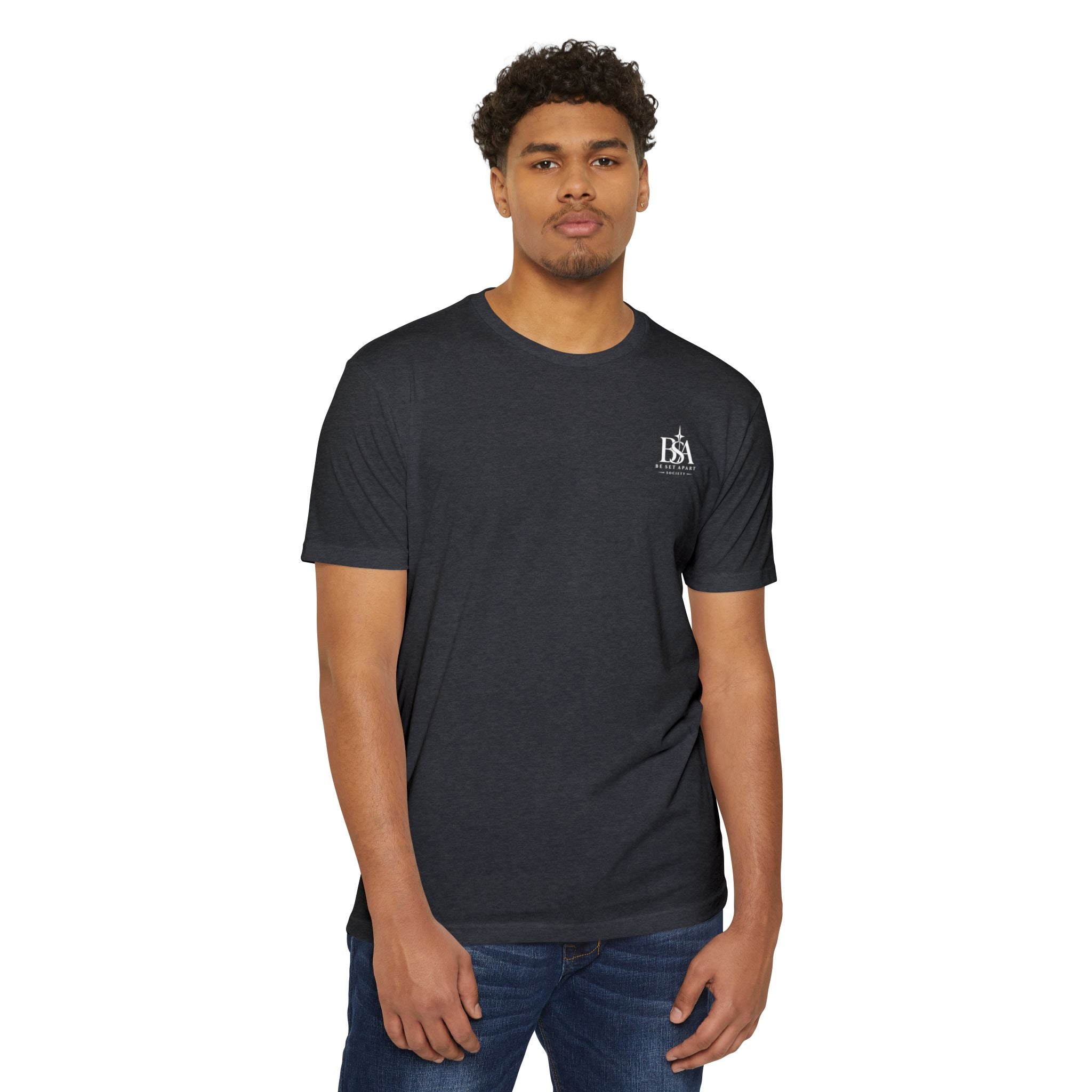 Faith Graphic T-Shirt — Retro Gothic Jesus Design