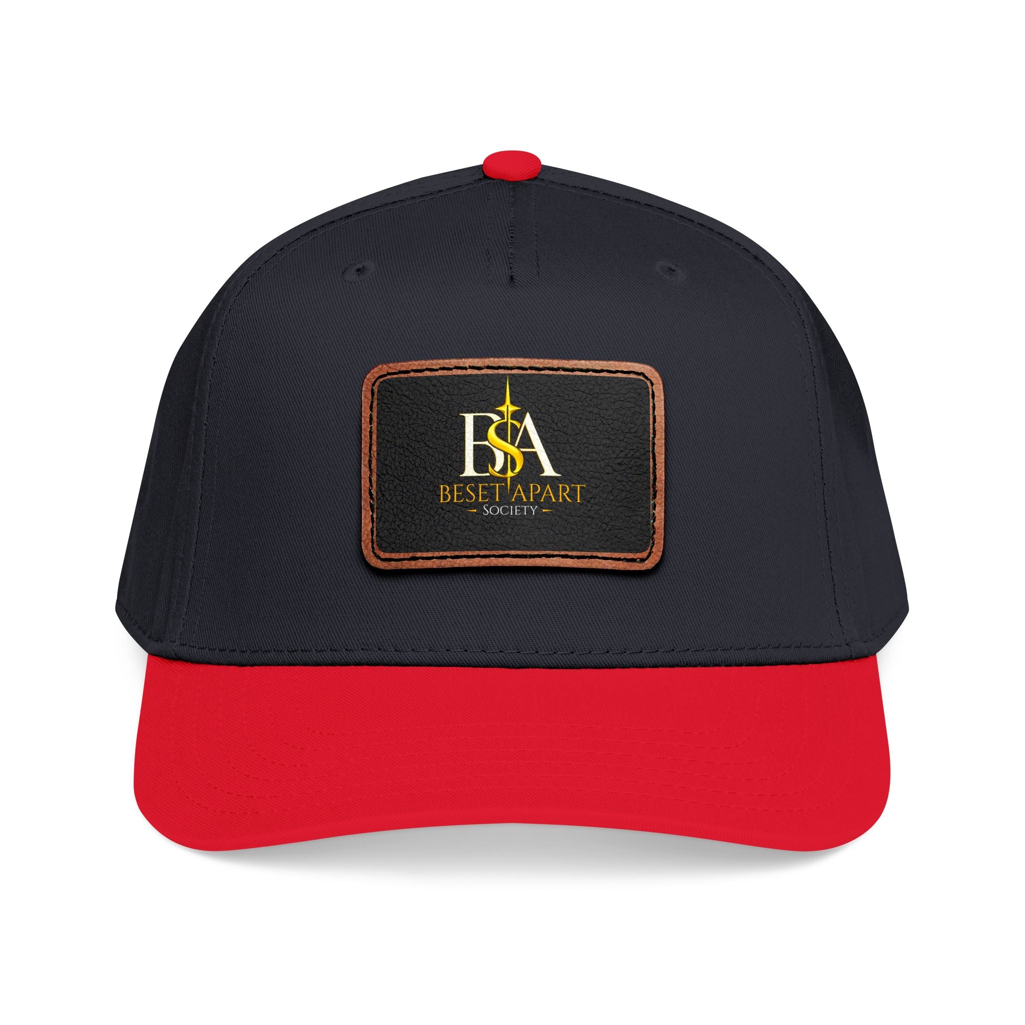 BSA leather Patch Cap