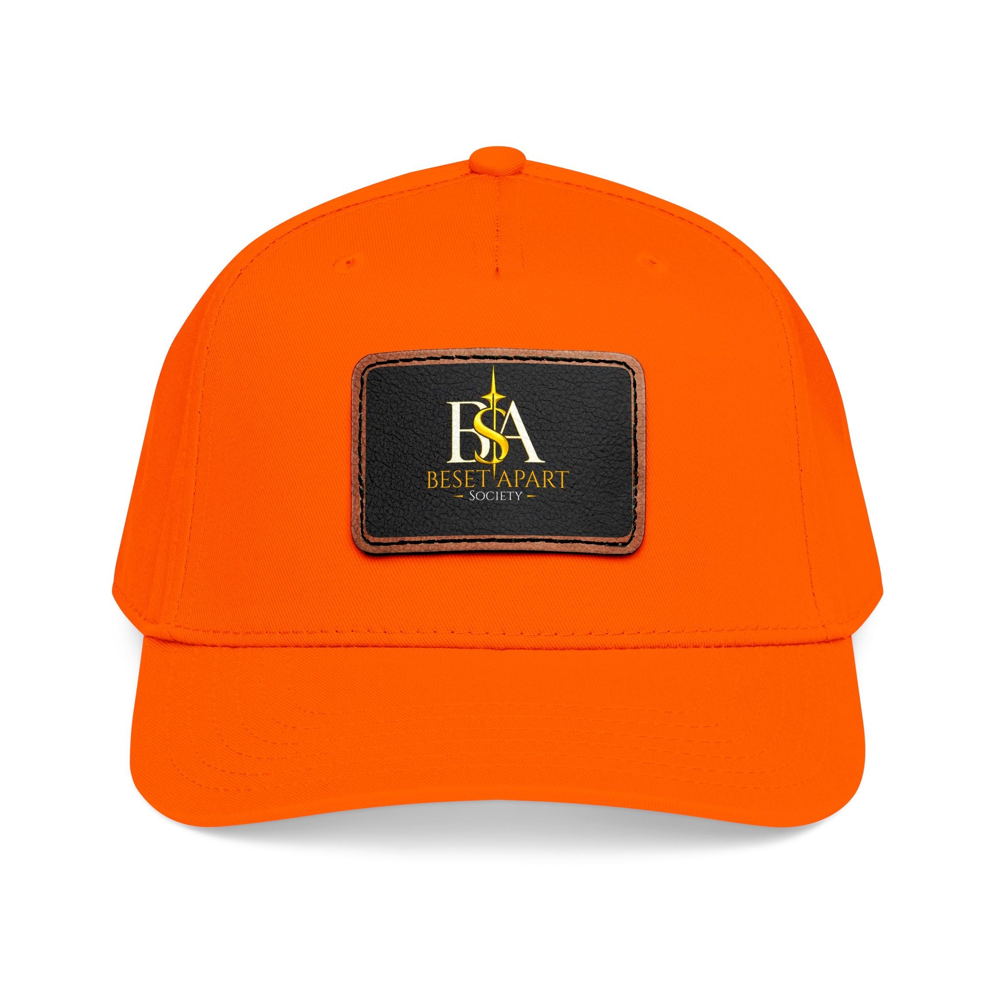 BSA leather Patch Cap