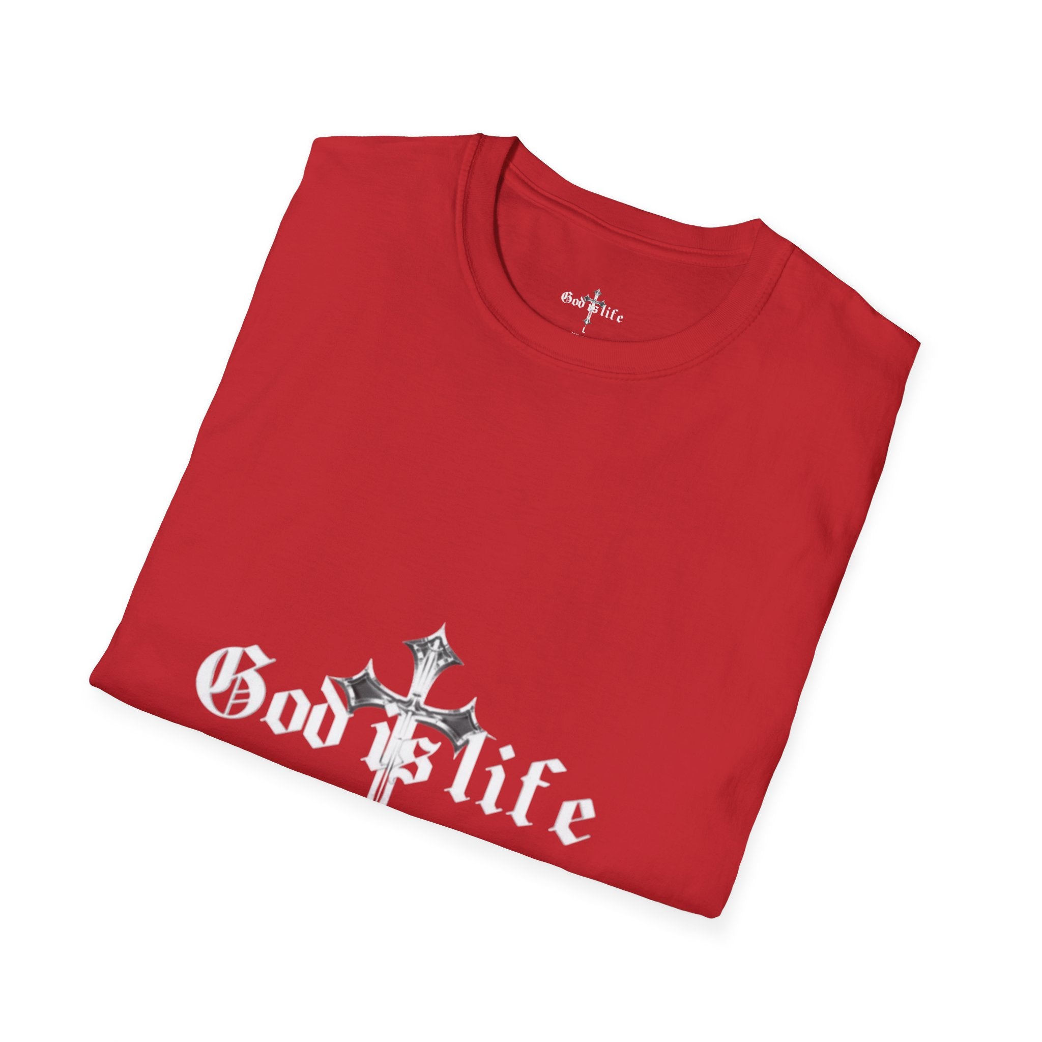 T-Shirt — Minimal Diamond Cross Graphic Tee