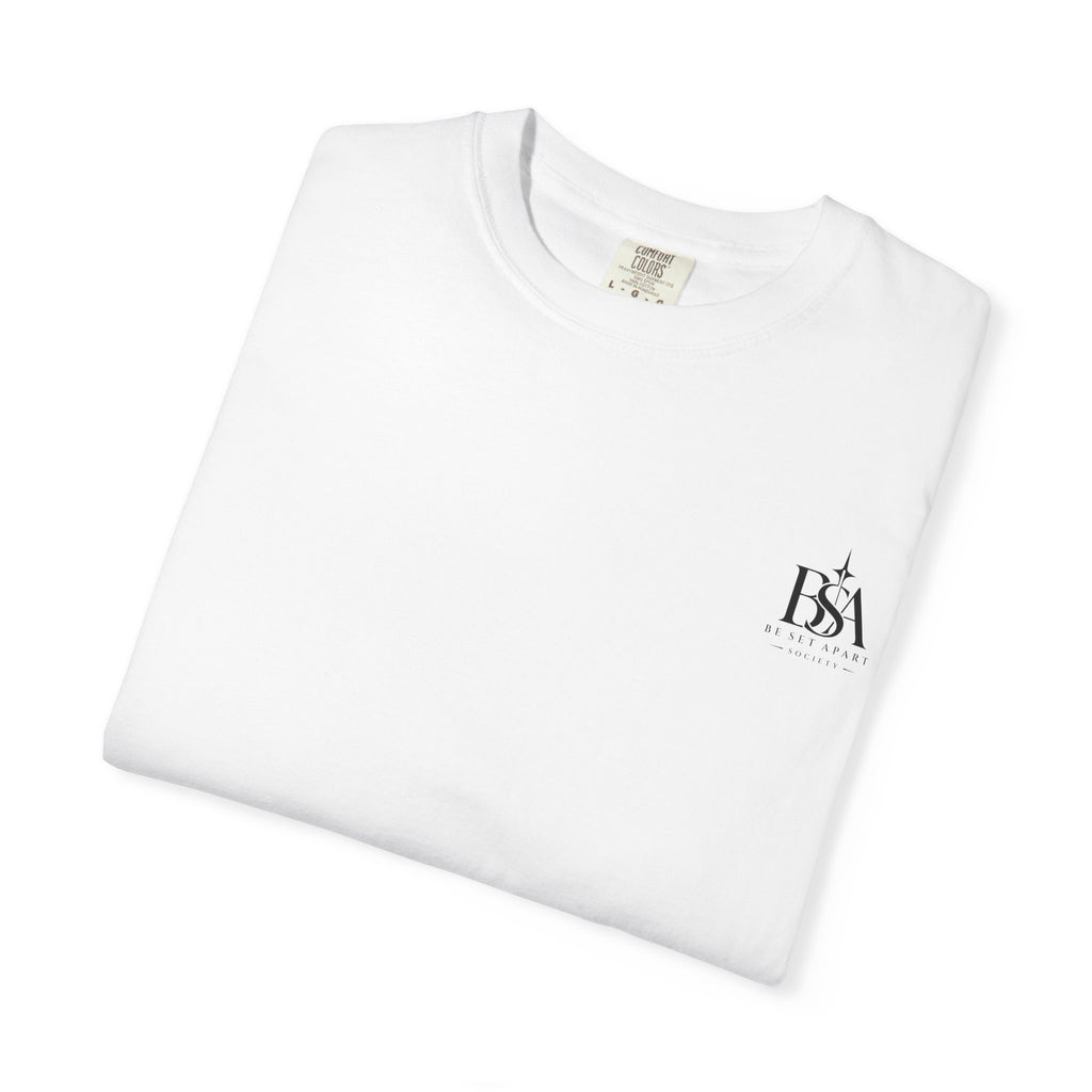Transformation Cross T-Shirt — Christian Faith Scripture Tee (Romans 12:2)