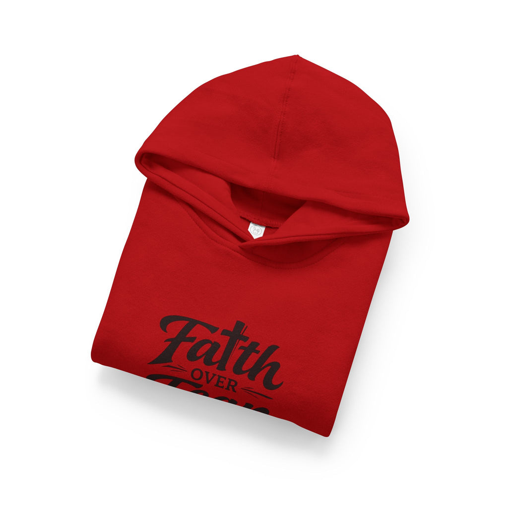 Faith Over Fear Toddler Hoodie