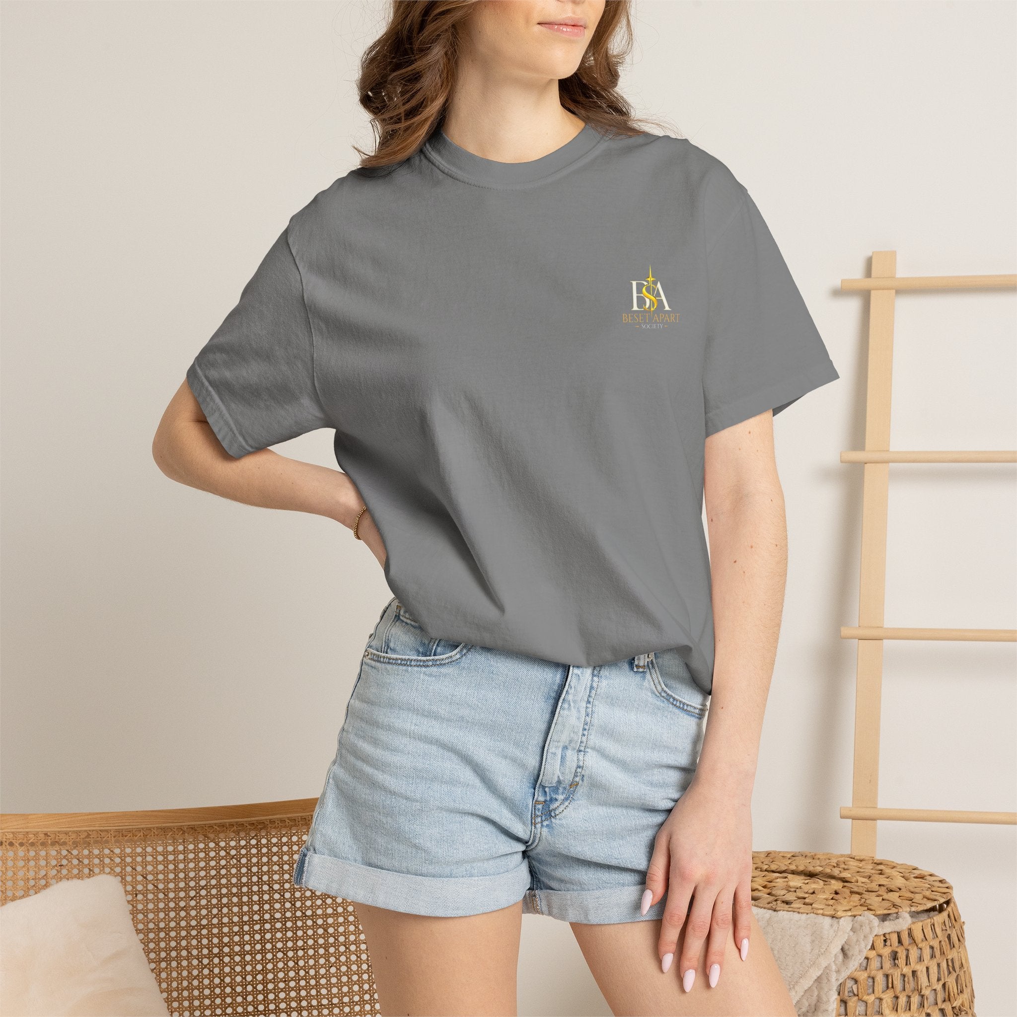 Transformation Cross T-Shirt — Christian Faith Scripture Tee (Romans 12:2)
