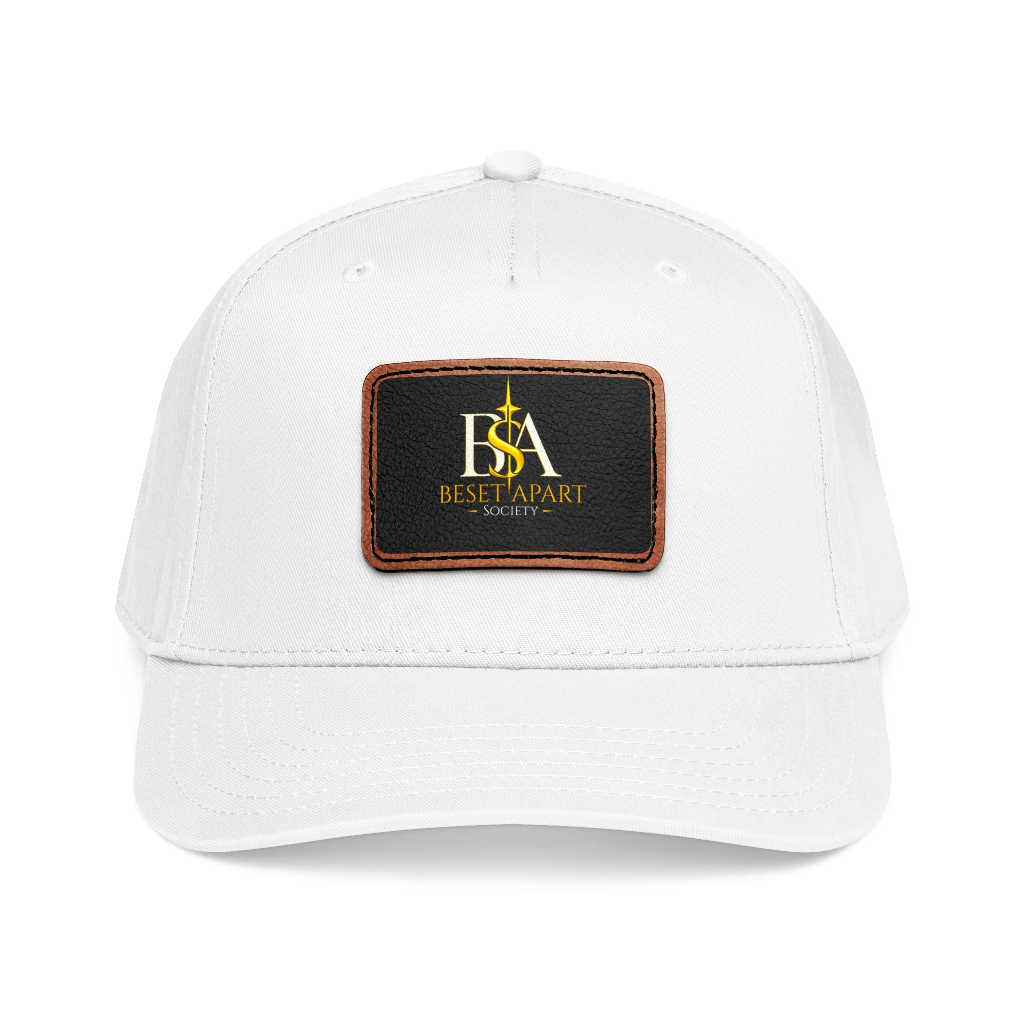 BSA leather Patch Cap