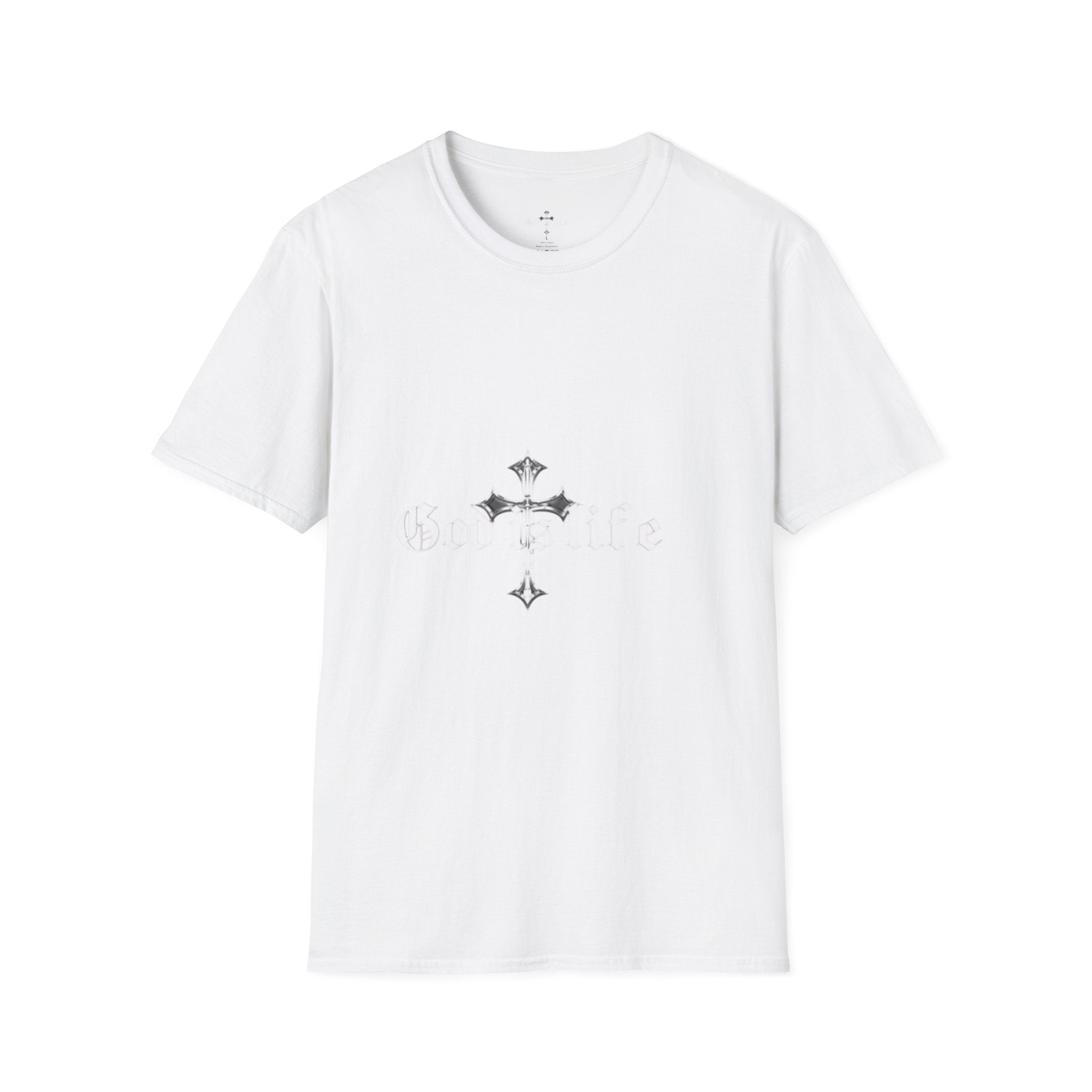 T-Shirt — Minimal Diamond Cross Graphic Tee