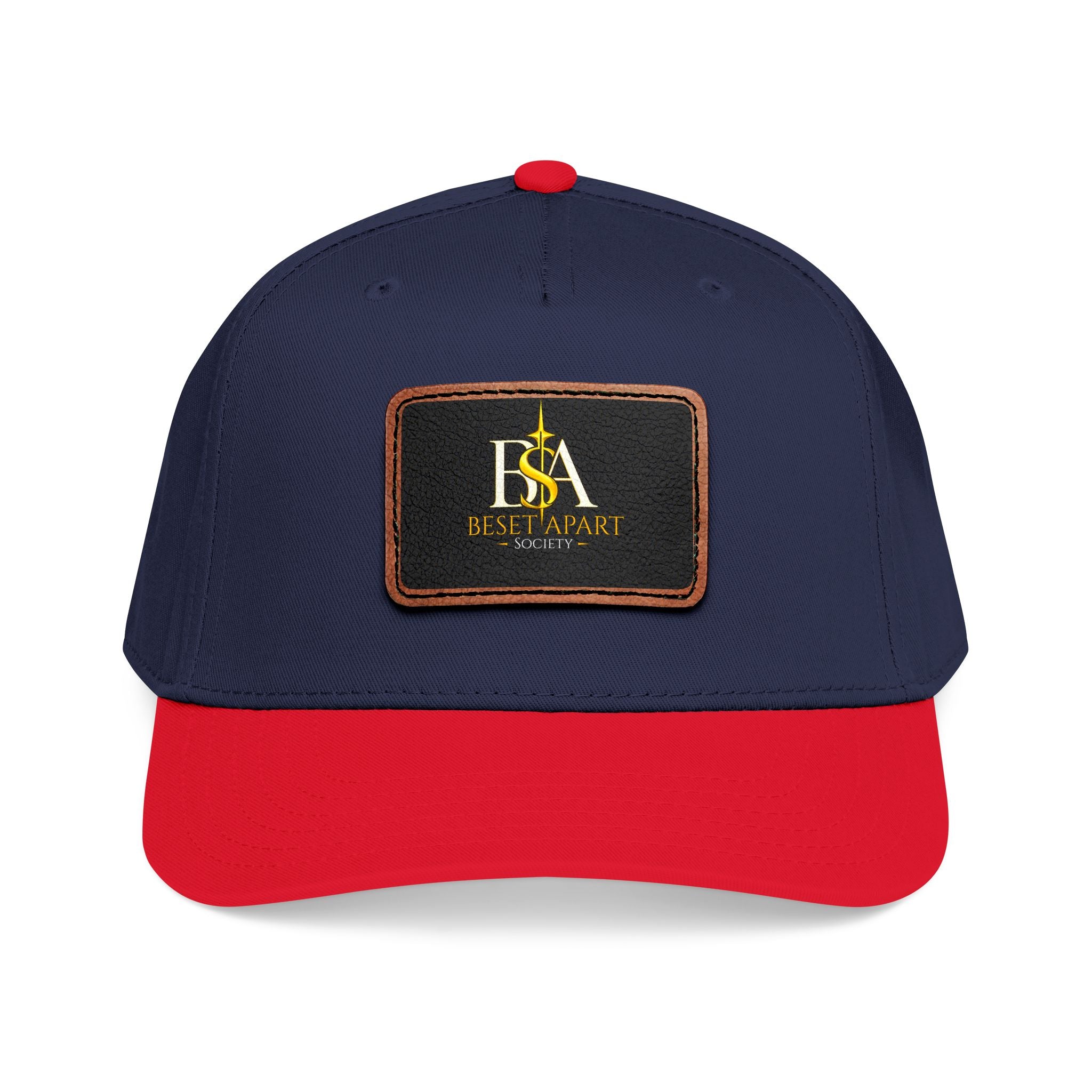 BSA leather Patch Cap