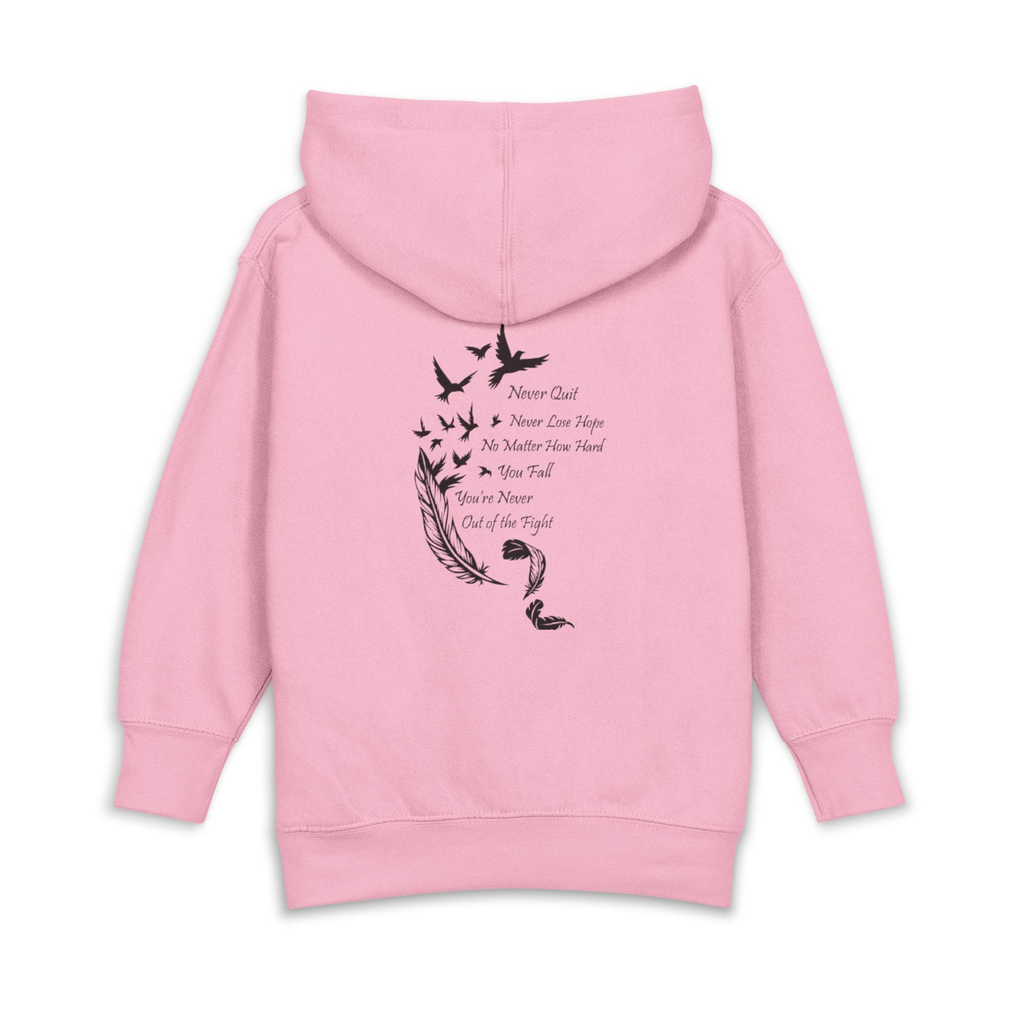 Faith Over Fear Toddler Hoodie
