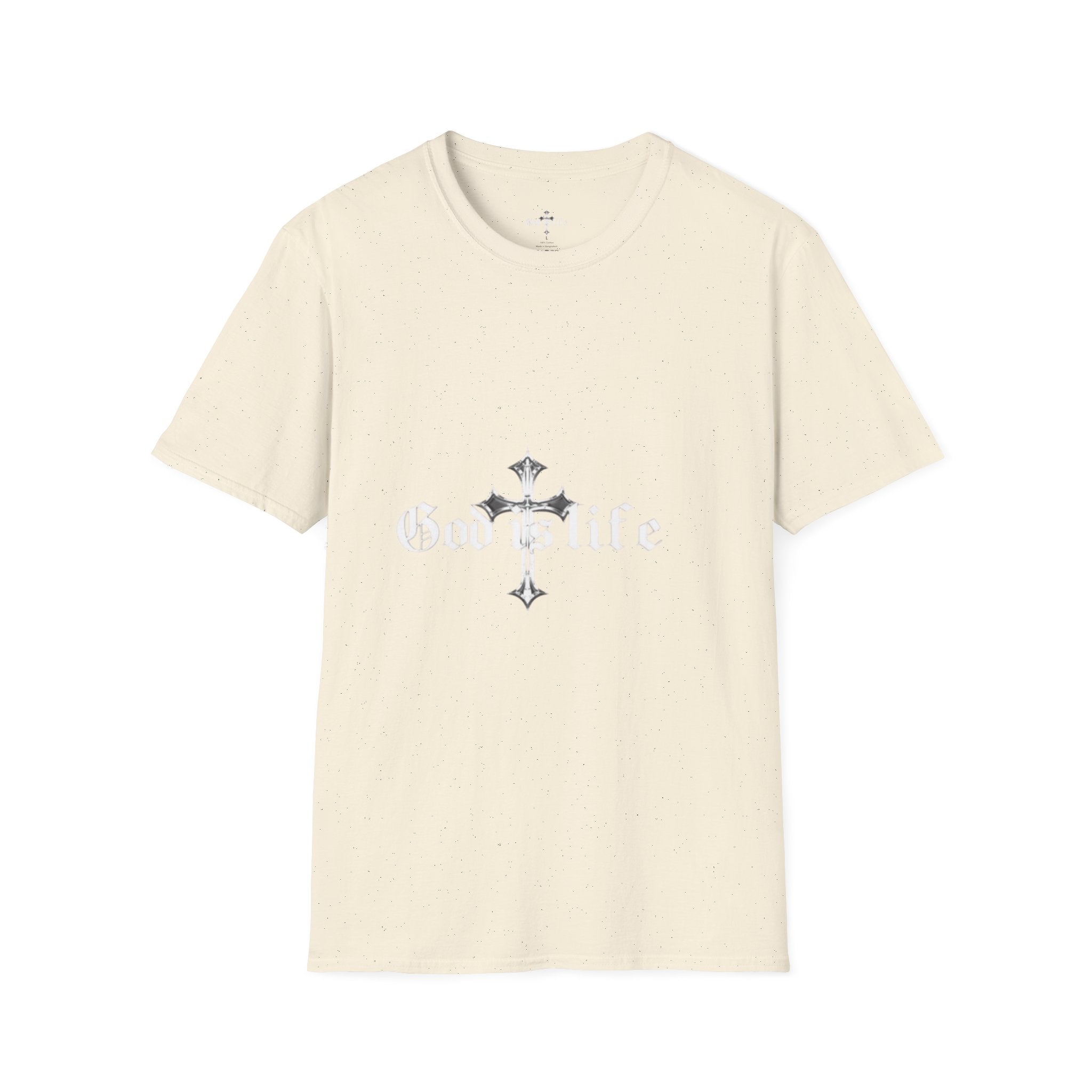 T-Shirt — Minimal Diamond Cross Graphic Tee