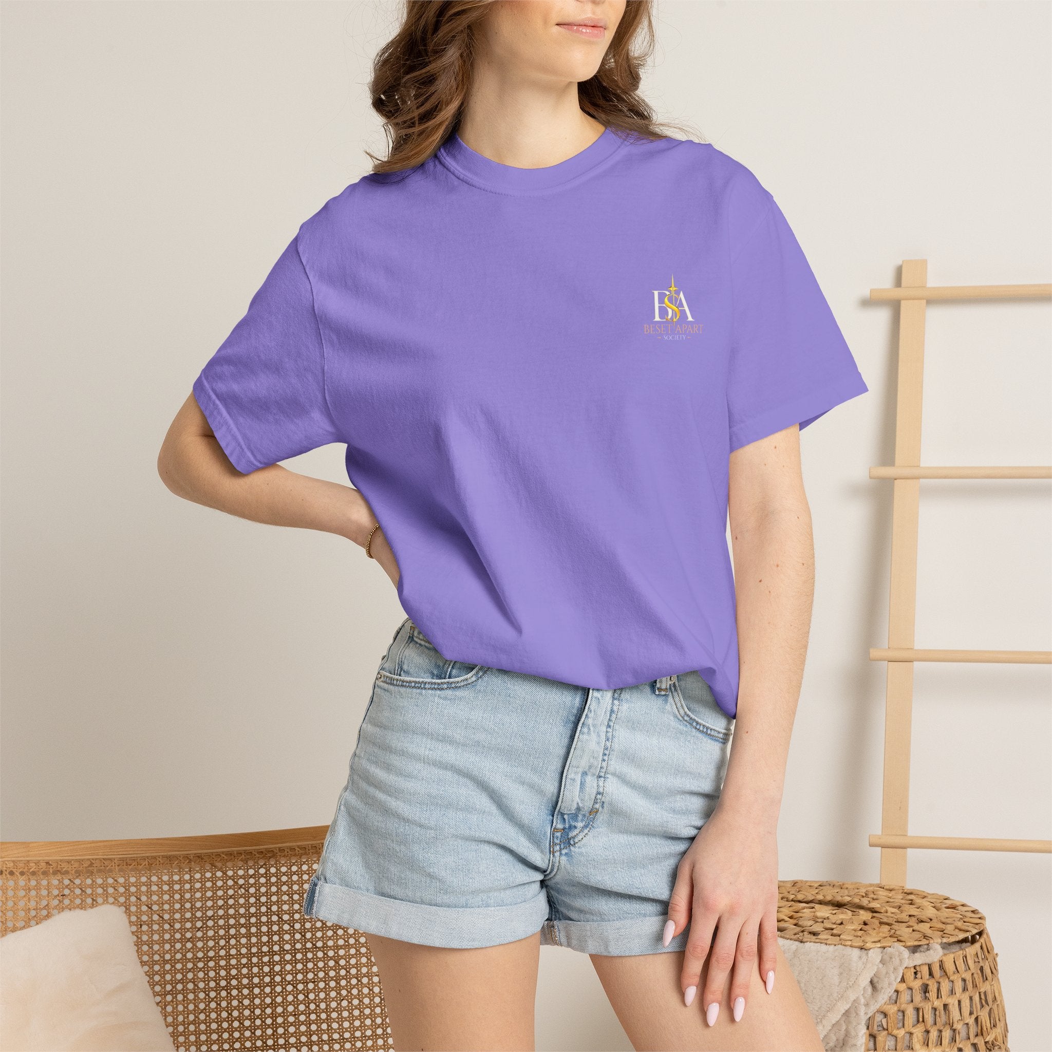 Transformation Cross T-Shirt — Christian Faith Scripture Tee (Romans 12:2)