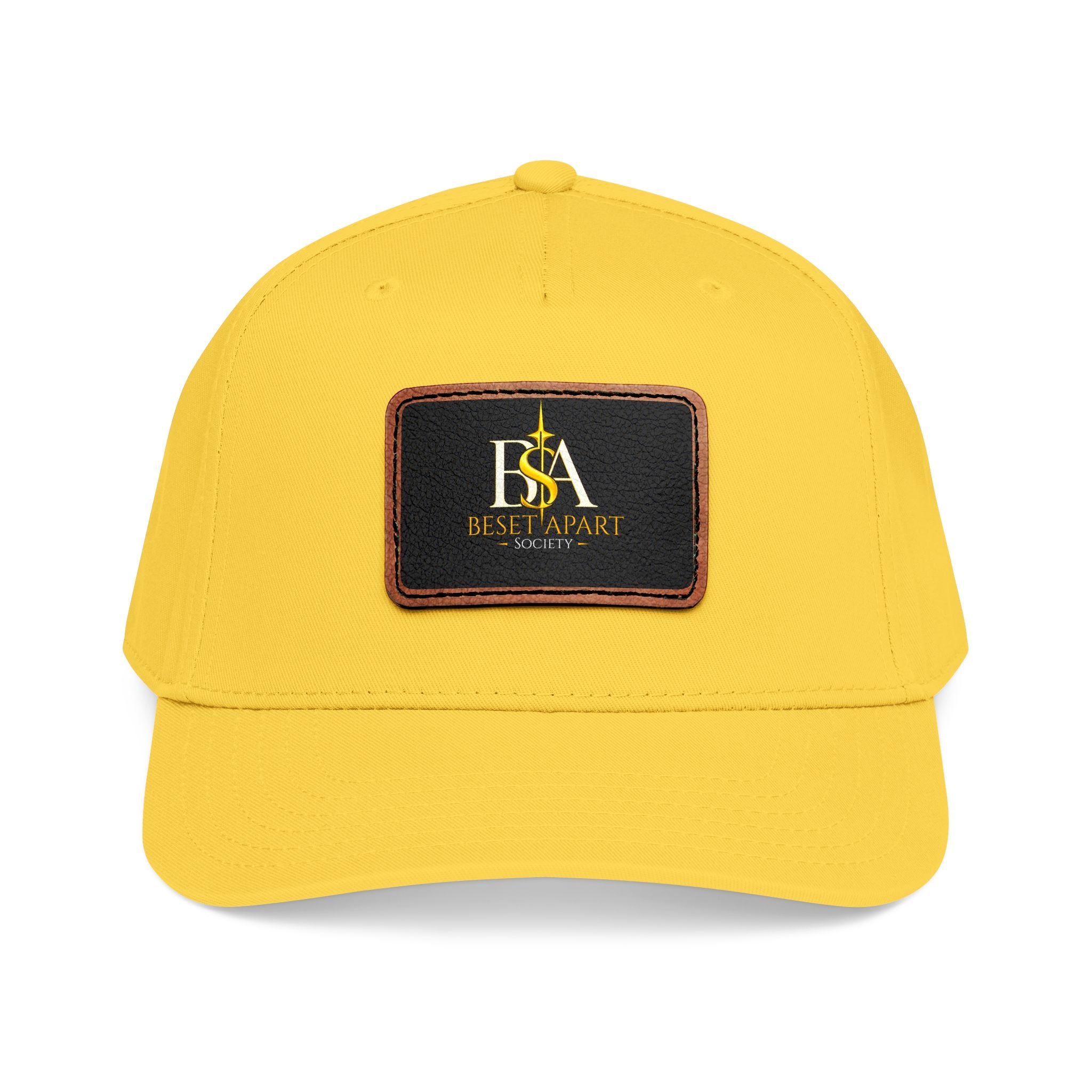 BSA leather Patch Cap