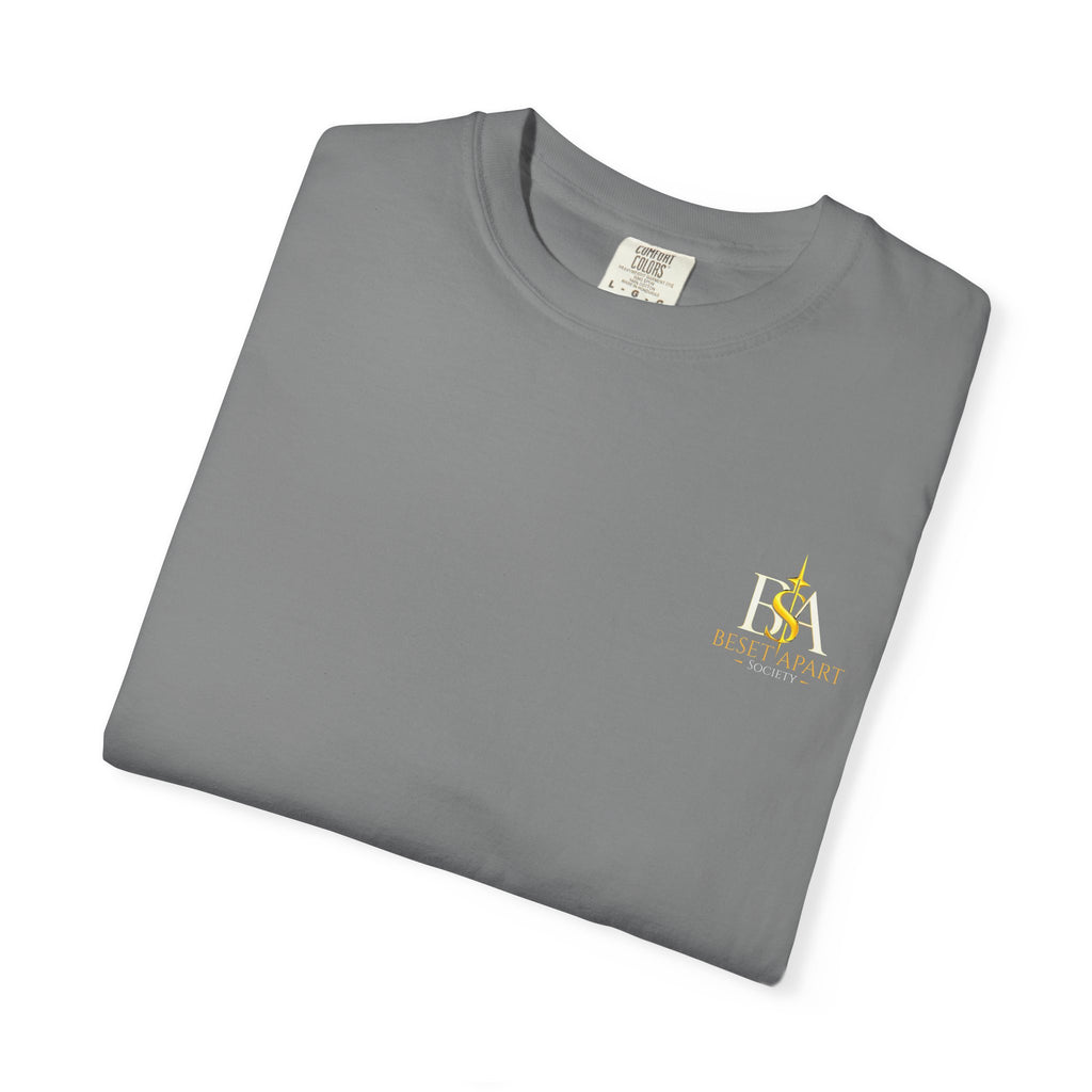 Transformation Cross T-Shirt — Christian Faith Scripture Tee (Romans 12:2)