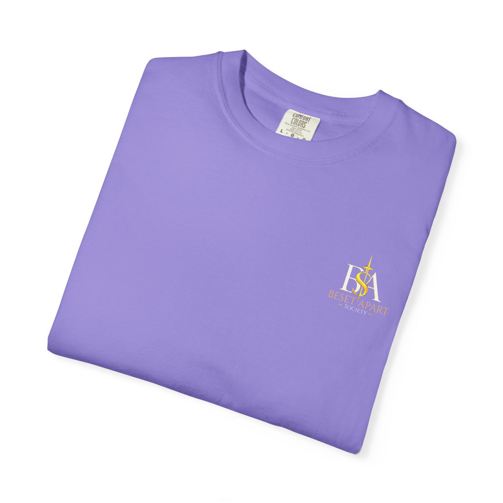 Transformation Cross T-Shirt — Christian Faith Scripture Tee (Romans 12:2)