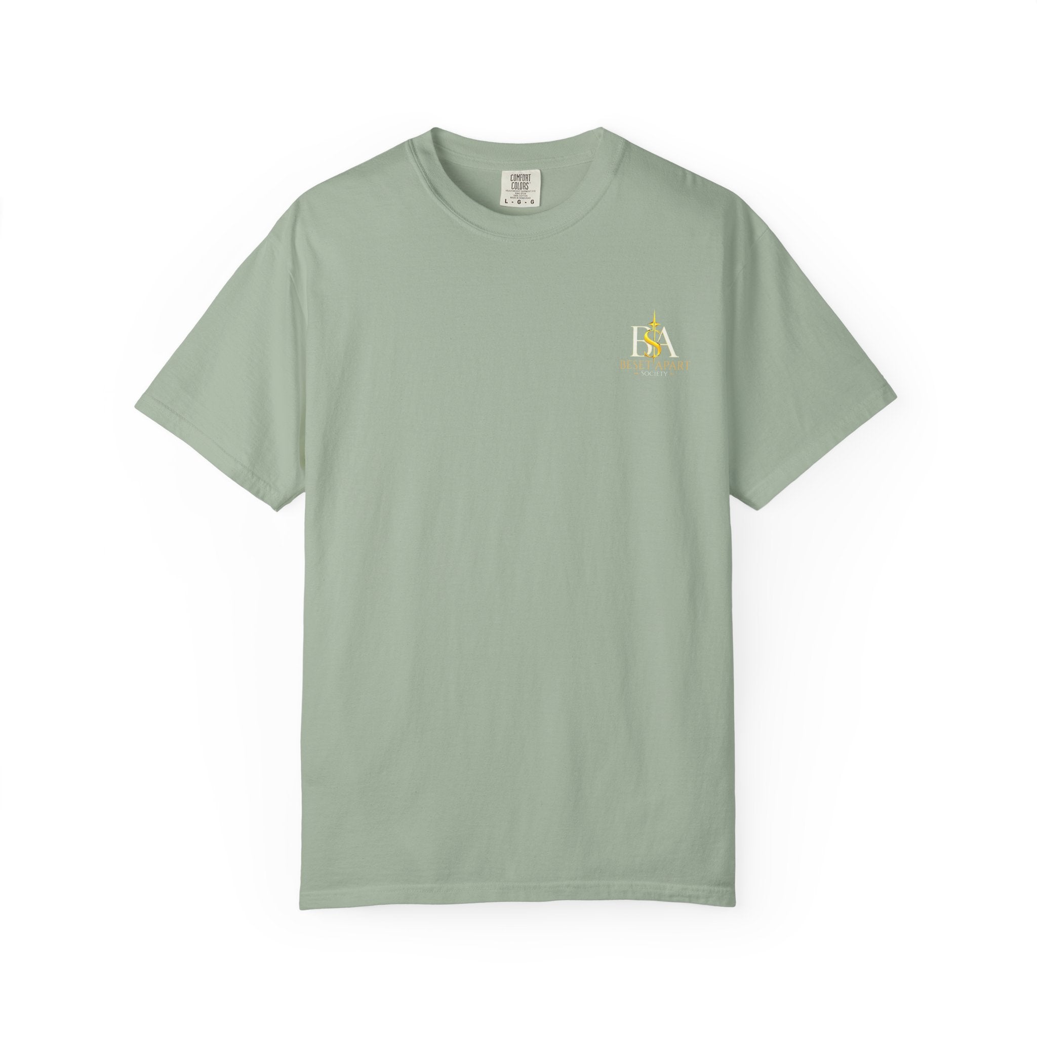 Transformation Cross T-Shirt — Christian Faith Scripture Tee (Romans 12:2)