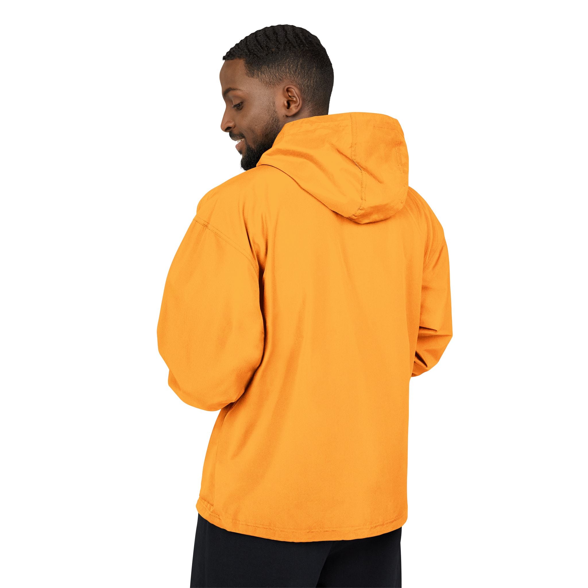 Yellow Anorak Jacket with Floral Patch