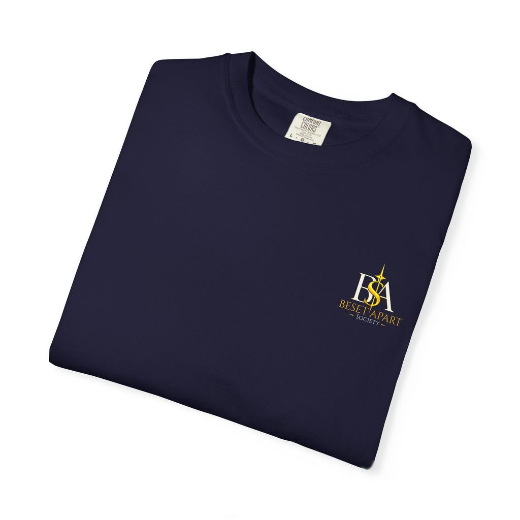 Transformation Cross T-Shirt — Christian Faith Scripture Tee (Romans 12:2)