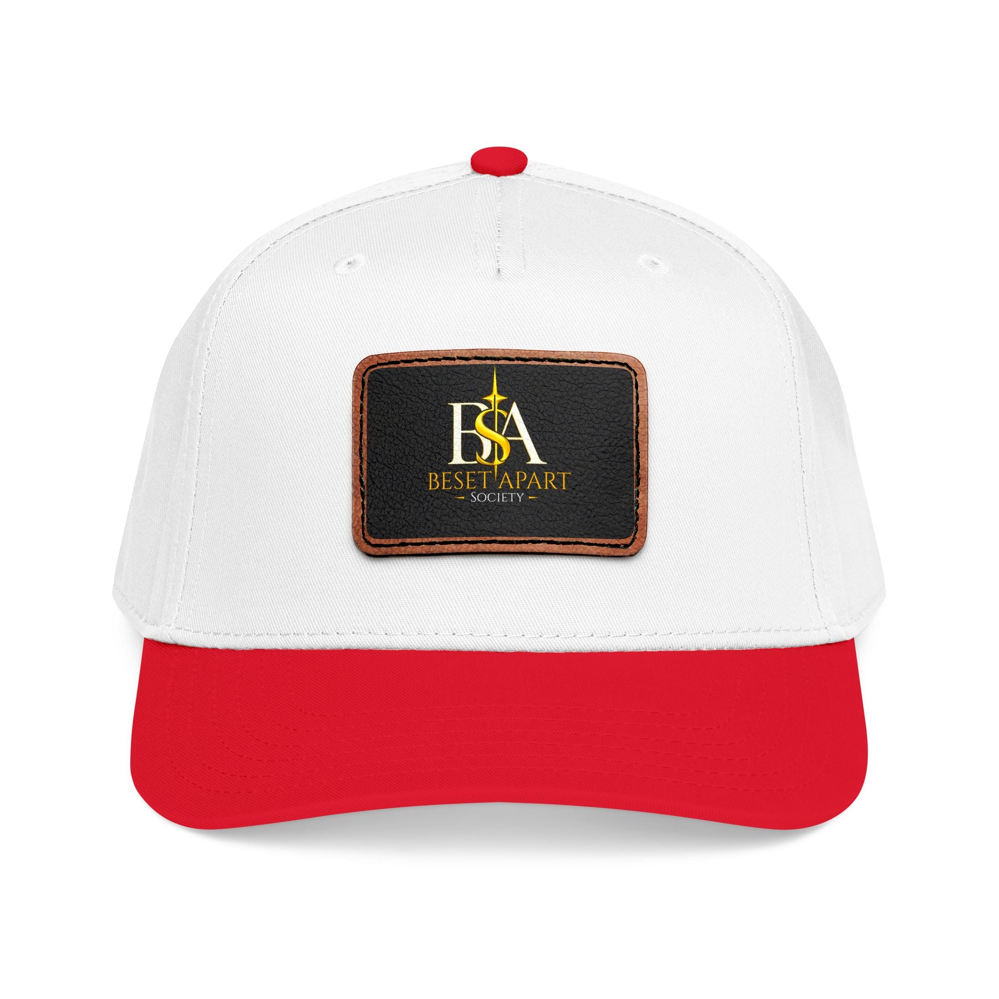 BSA leather Patch Cap