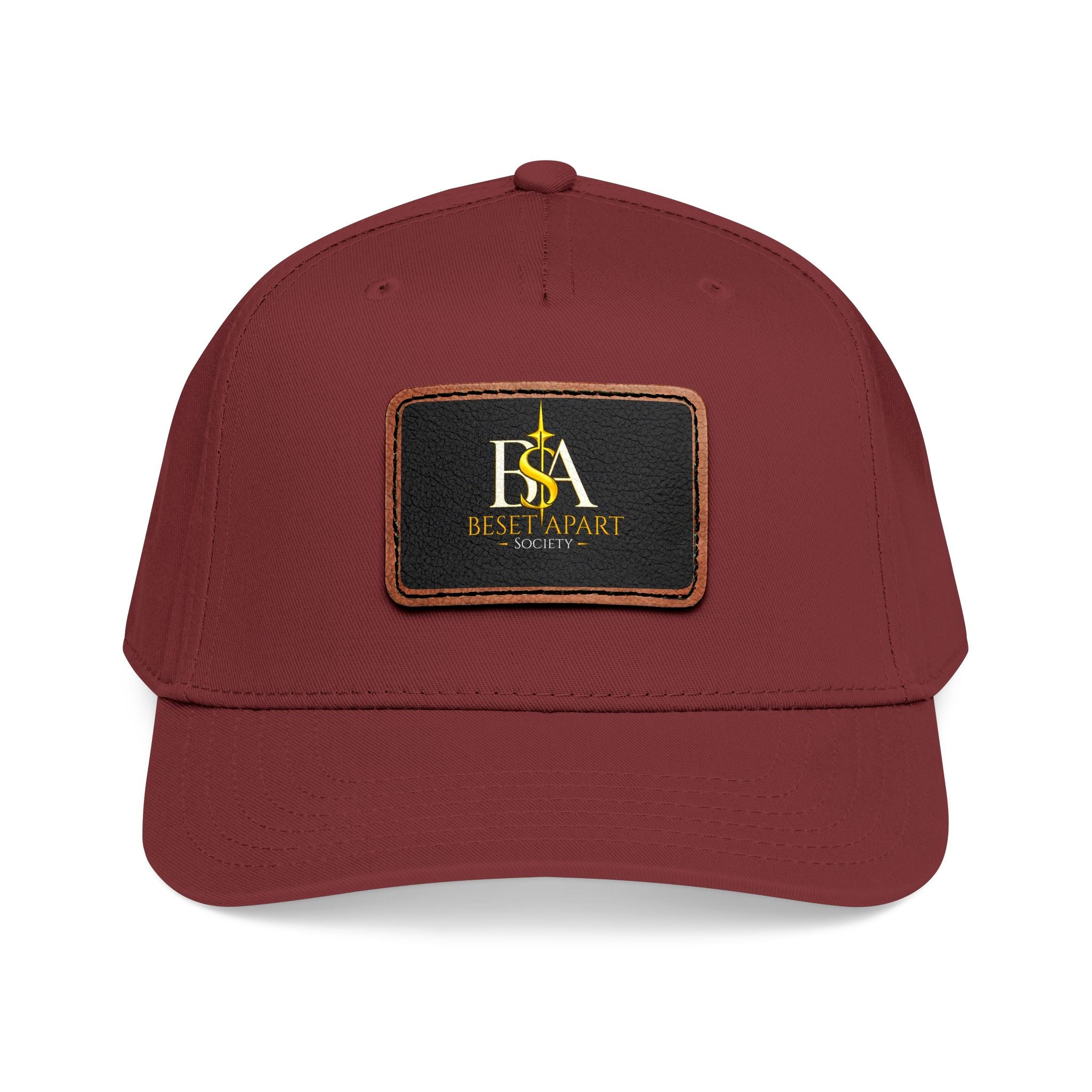 BSA leather Patch Cap
