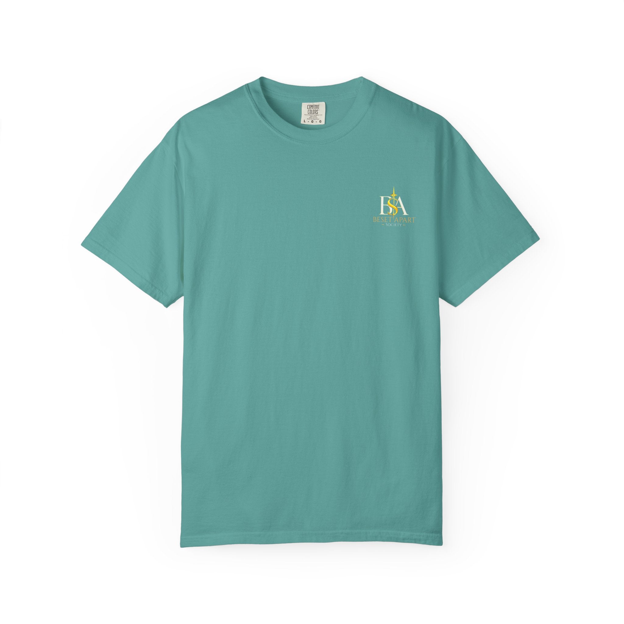 Transformation Cross T-Shirt — Christian Faith Scripture Tee (Romans 12:2)