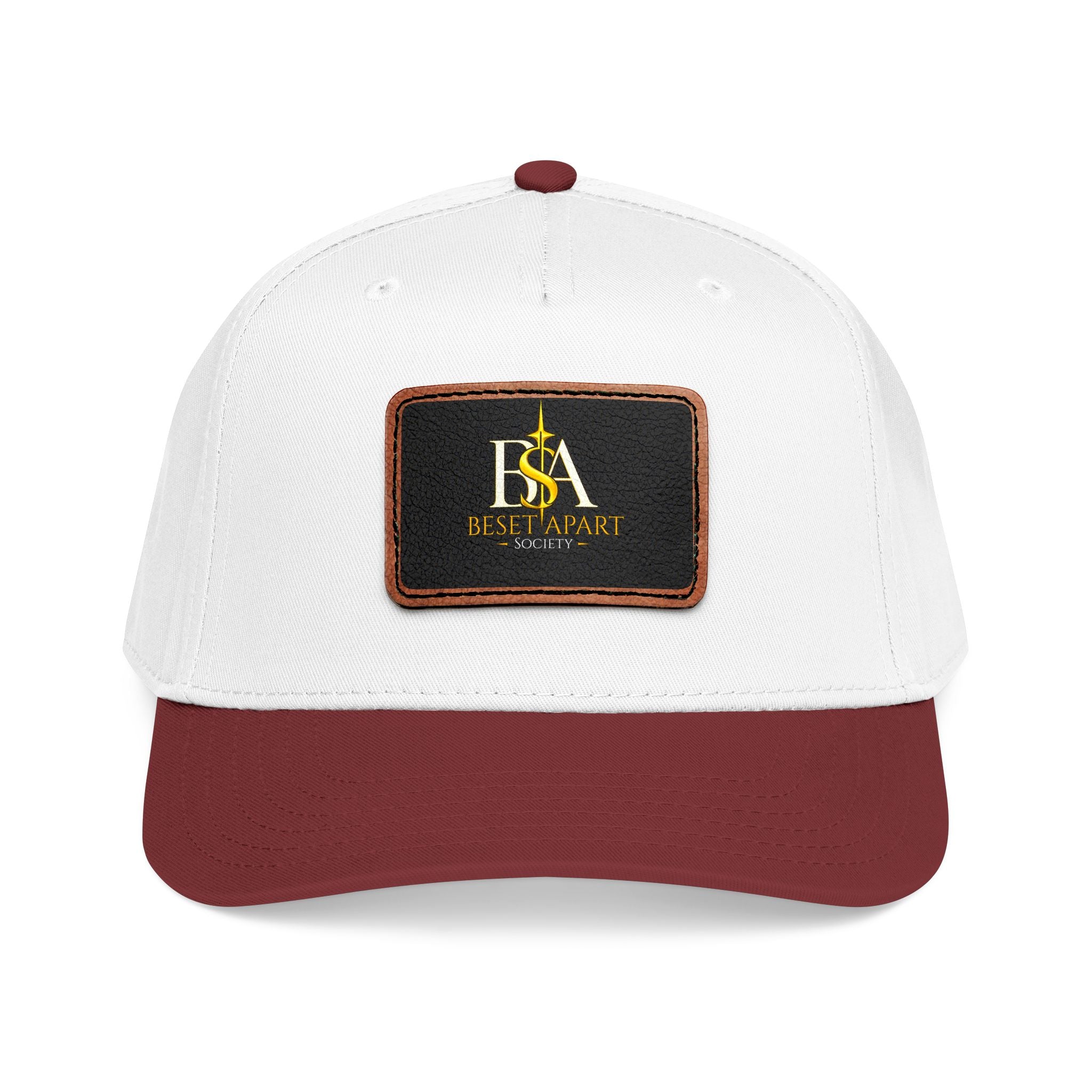 BSA leather Patch Cap