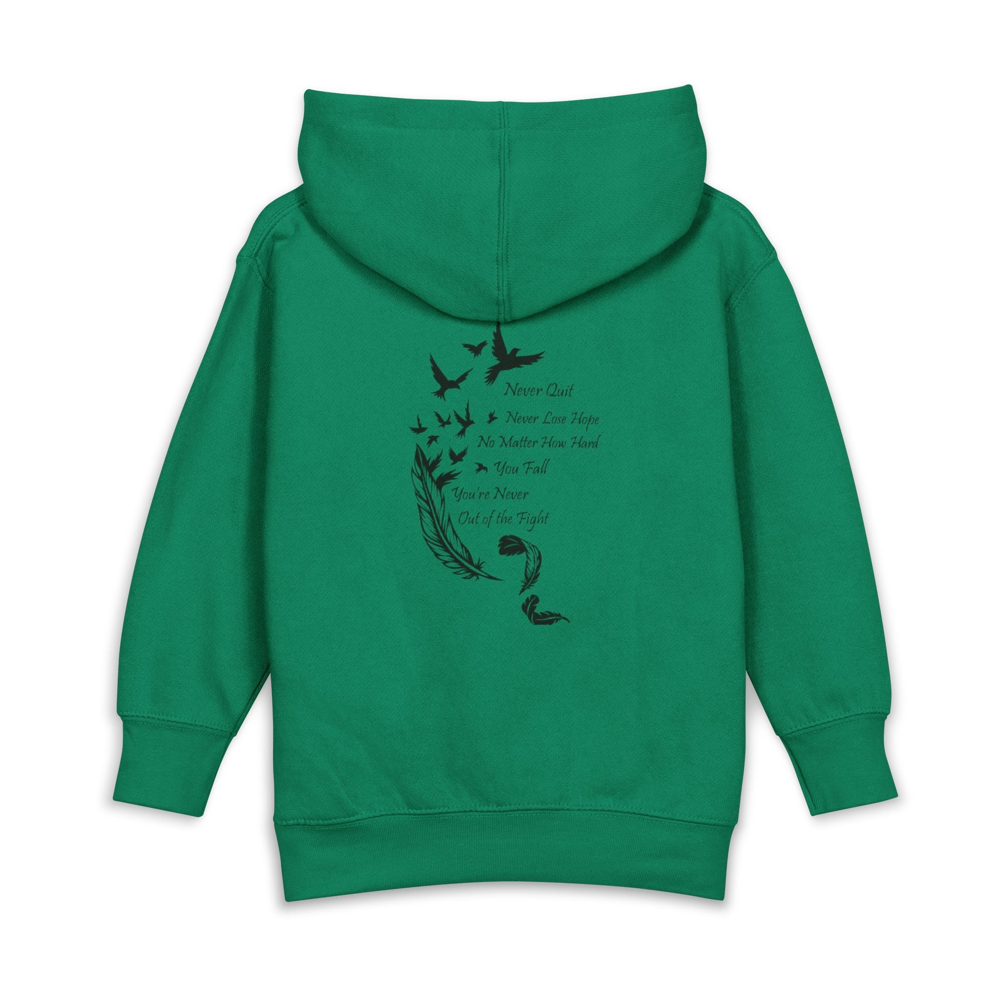 Faith Over Fear Toddler Hoodie