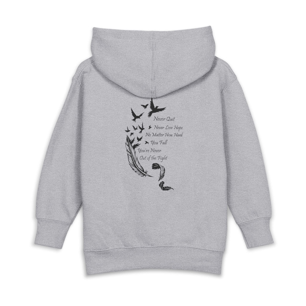 Faith Over Fear Toddler Hoodie