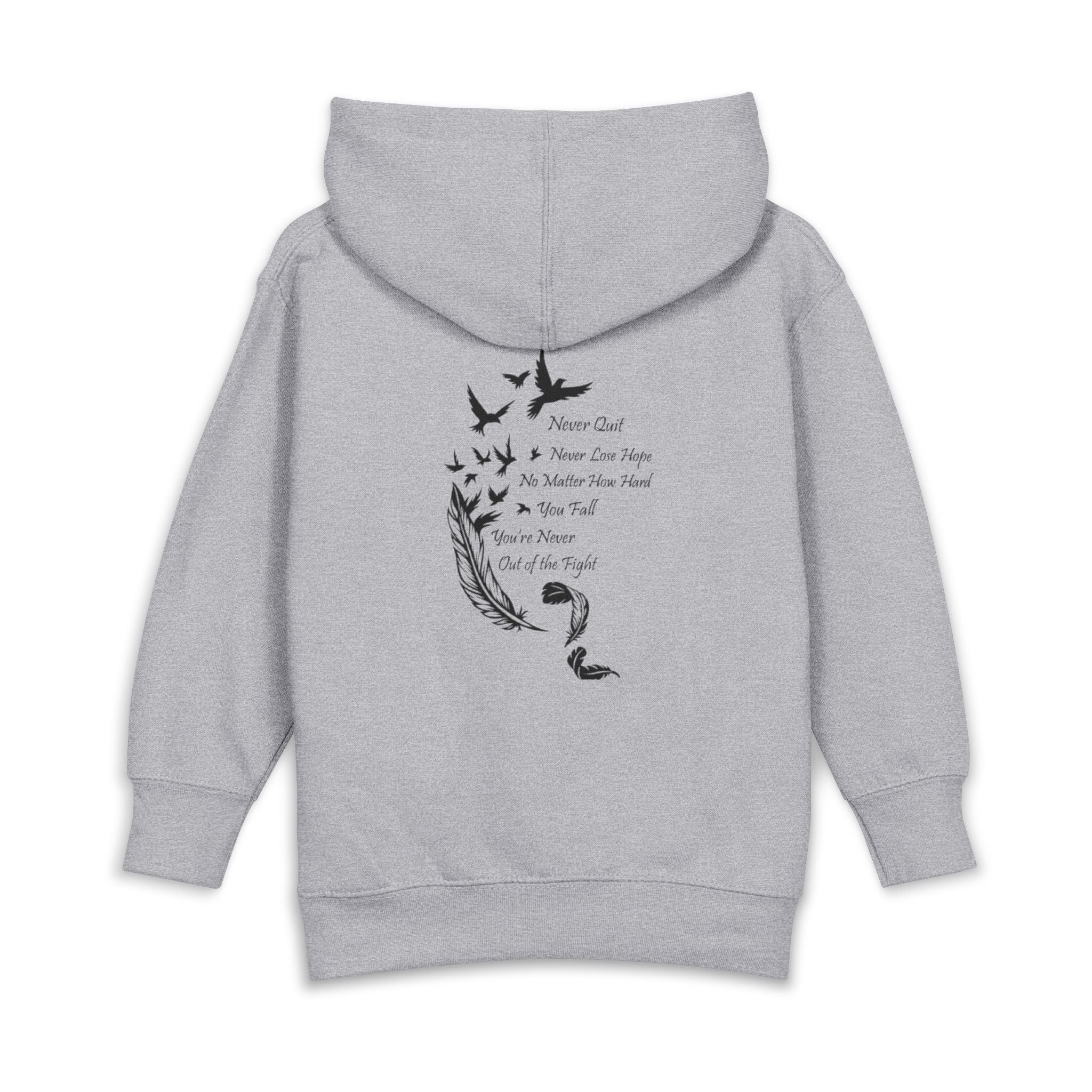 Faith Over Fear Toddler Hoodie