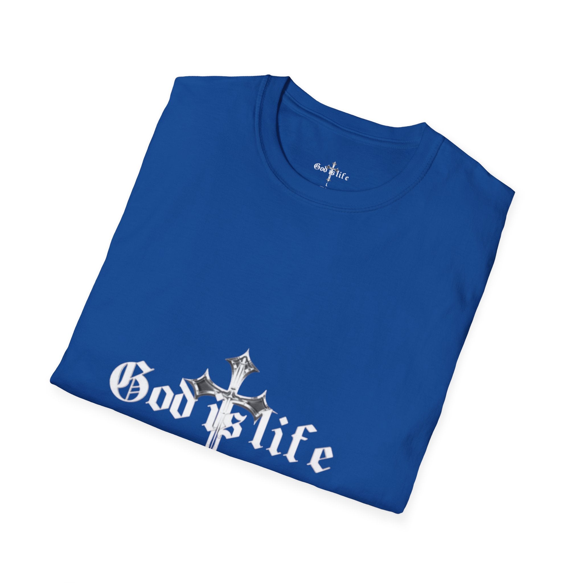 T-Shirt — Minimal Diamond Cross Graphic Tee