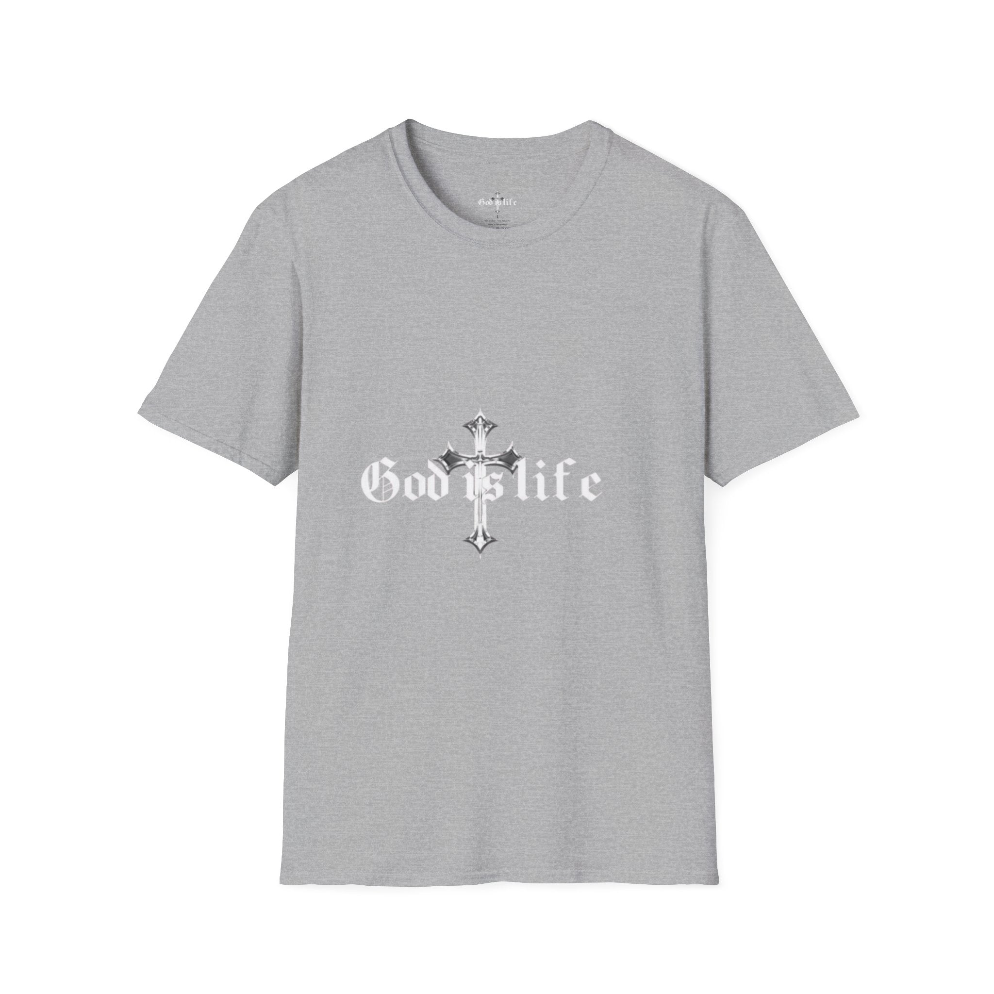 T-Shirt — Minimal Diamond Cross Graphic Tee