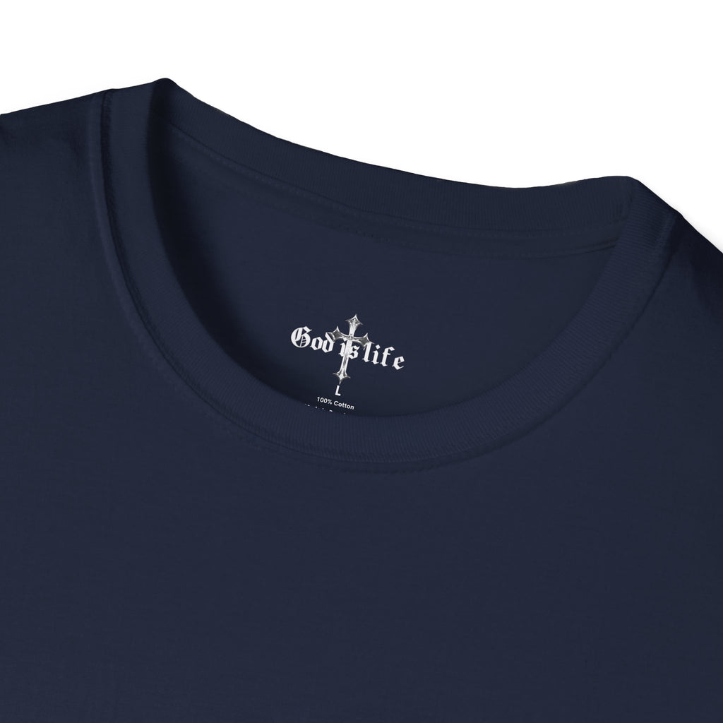 T-Shirt — Minimal Diamond Cross Graphic Tee