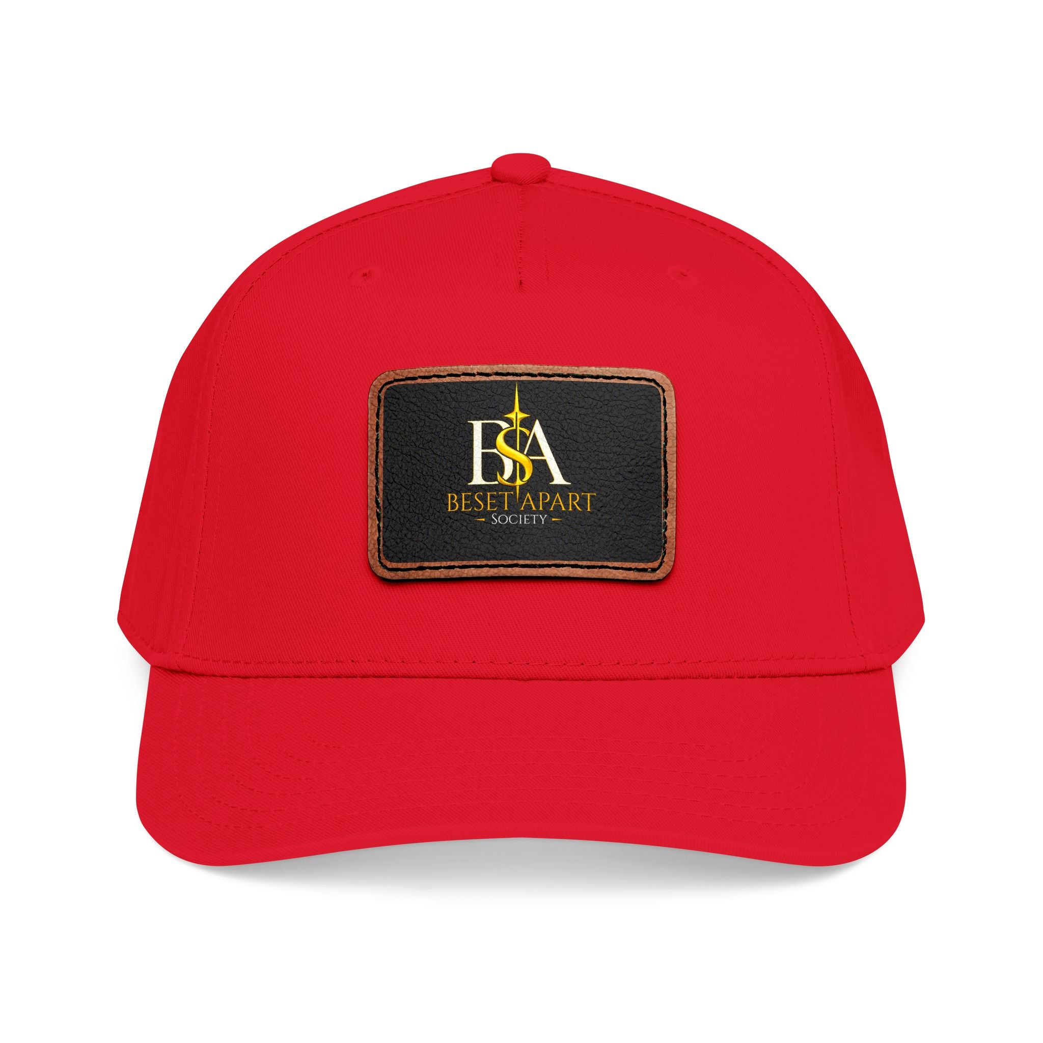 BSA leather Patch Cap