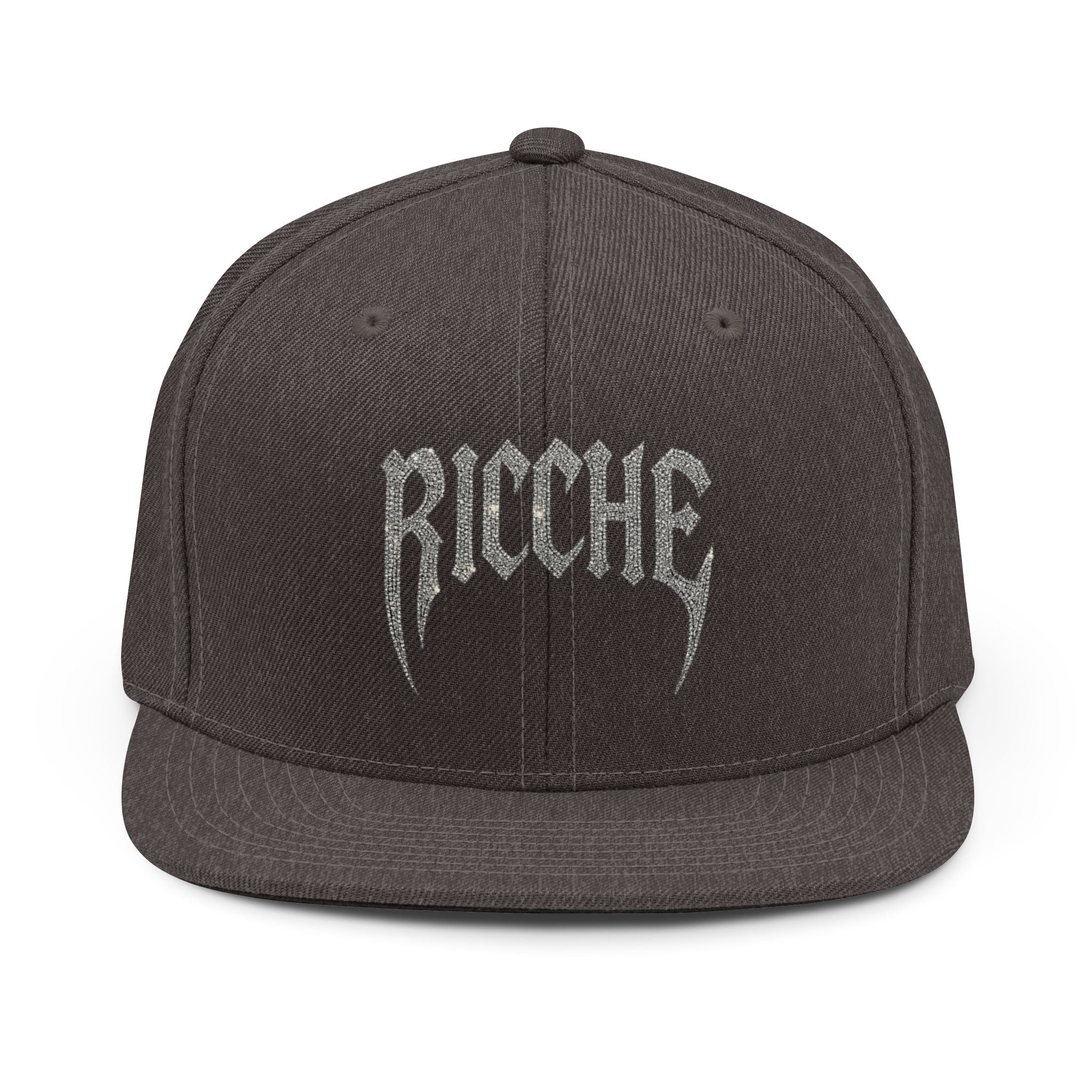 Ricche Gothic Snapback Hat