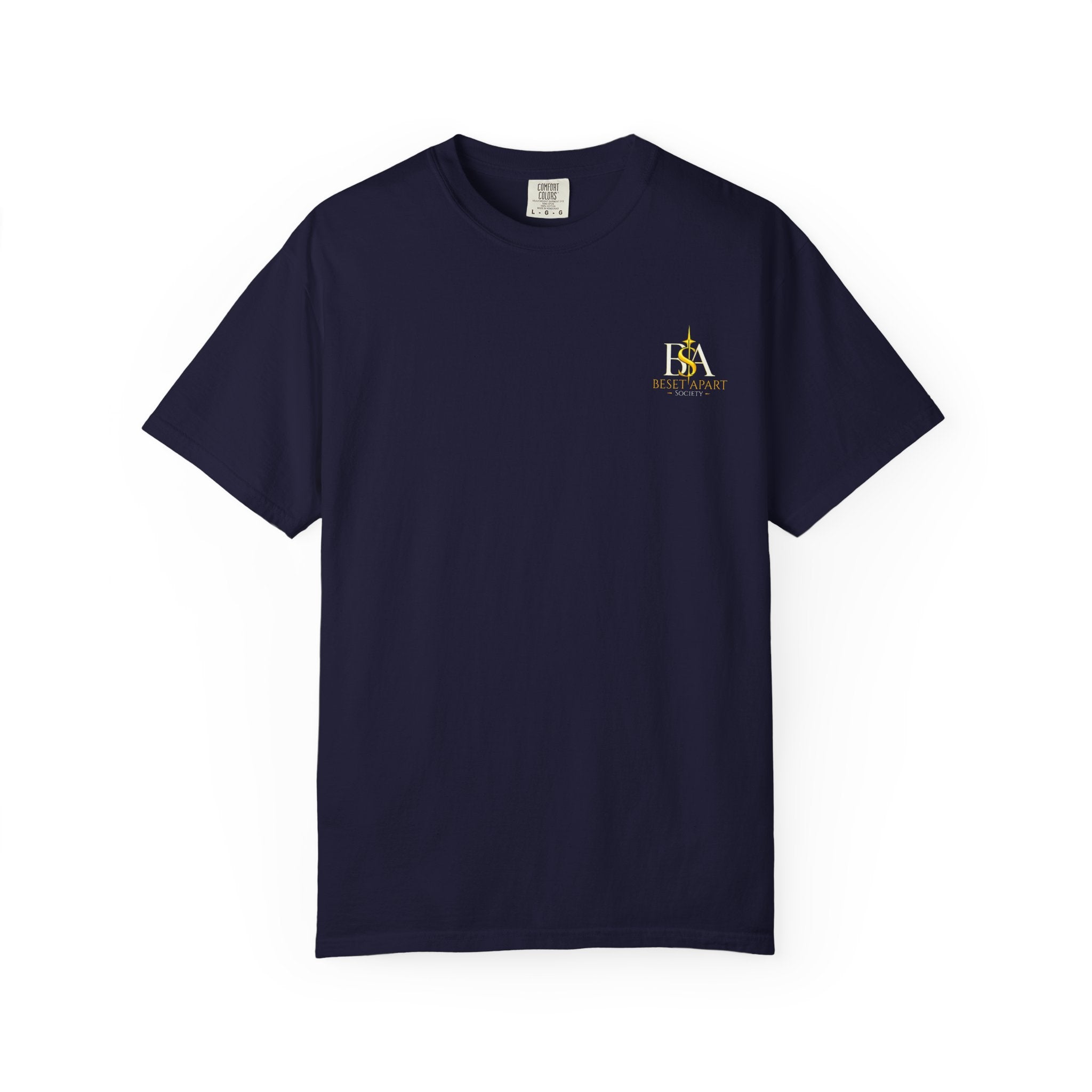 Transformation Cross T-Shirt — Christian Faith Scripture Tee (Romans 12:2)