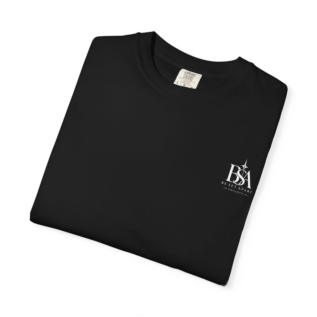 Transformation Cross T-Shirt — Christian Faith Scripture Tee (Romans 12:2)